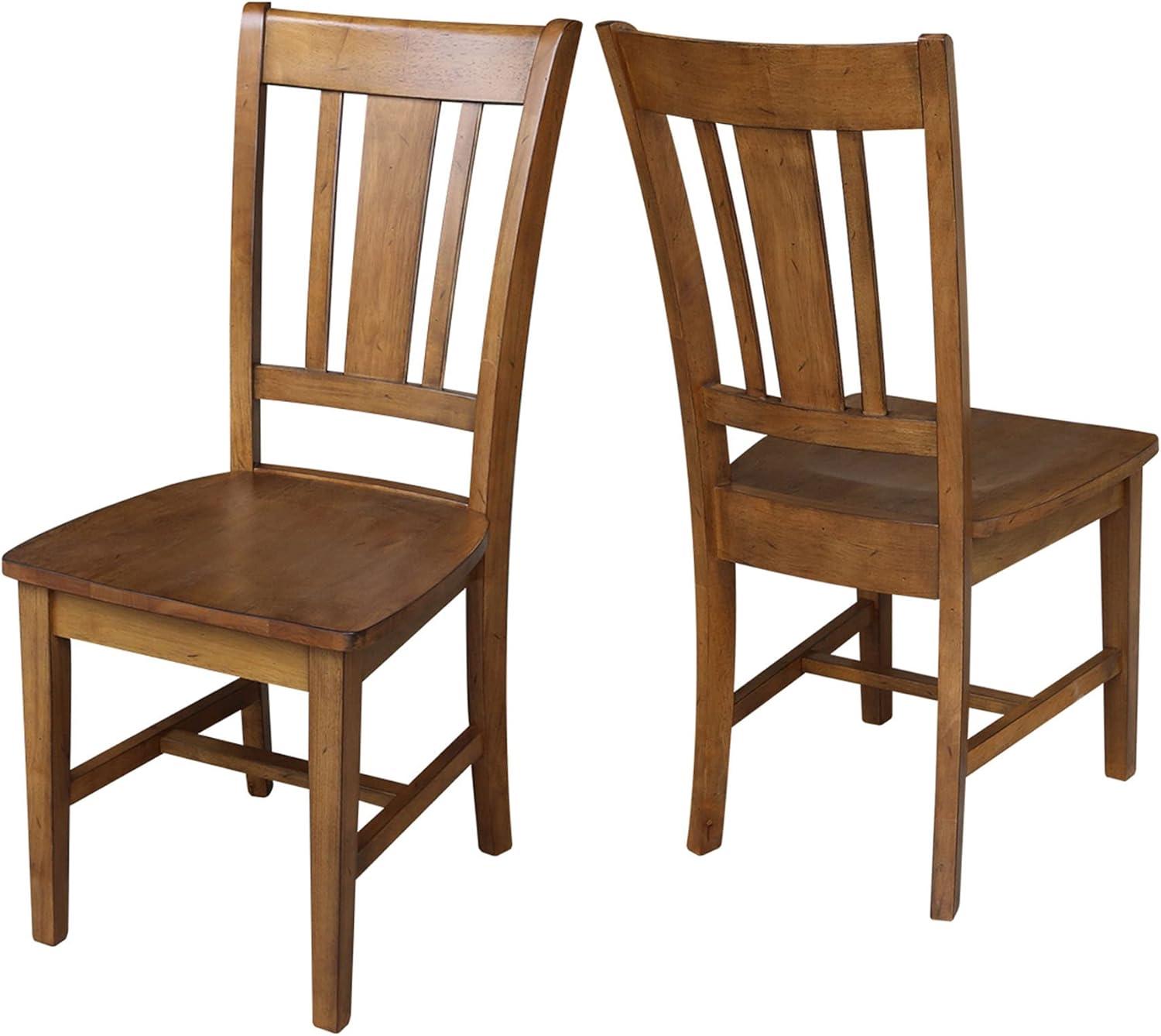 Set of 2 San Remo Splatback Chairs - International Concepts