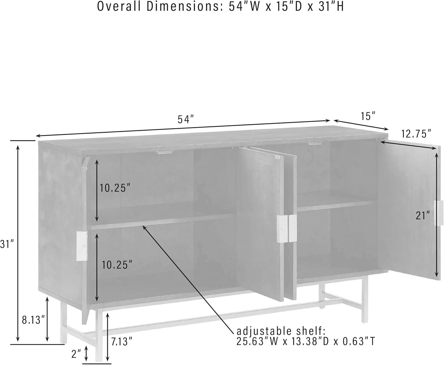 Crosley 54" Blair Sideboard