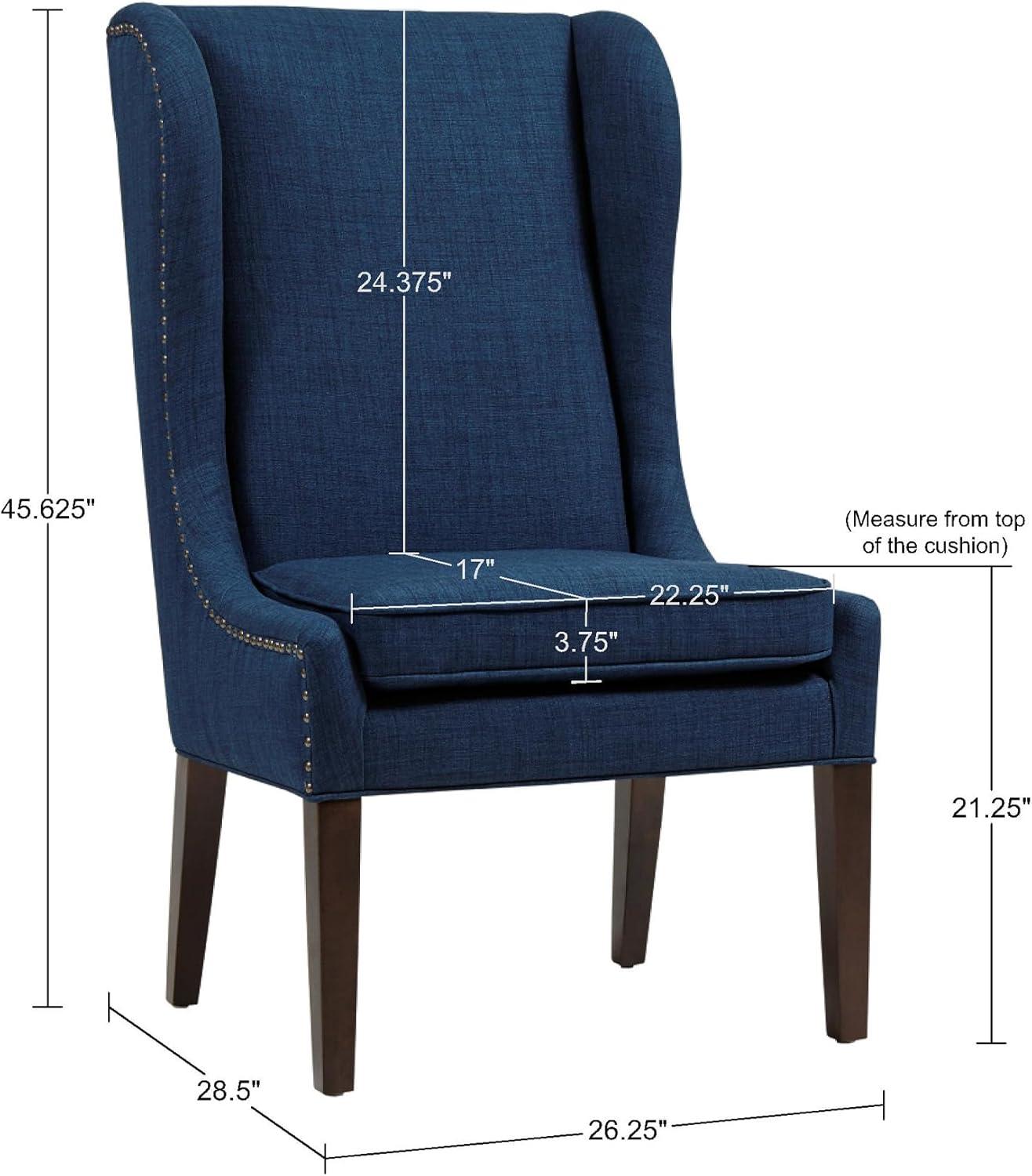 Madison Park FPF20-0280 Garbo Captains Dining Chair