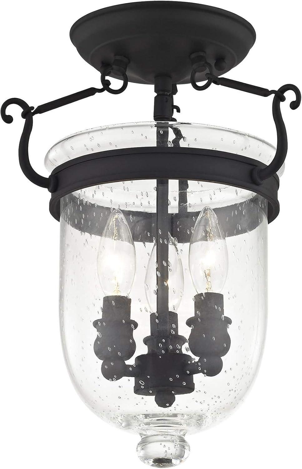 Livex Lighting - Jefferson - 3 Light Flush Mount in Traditional Style - 10