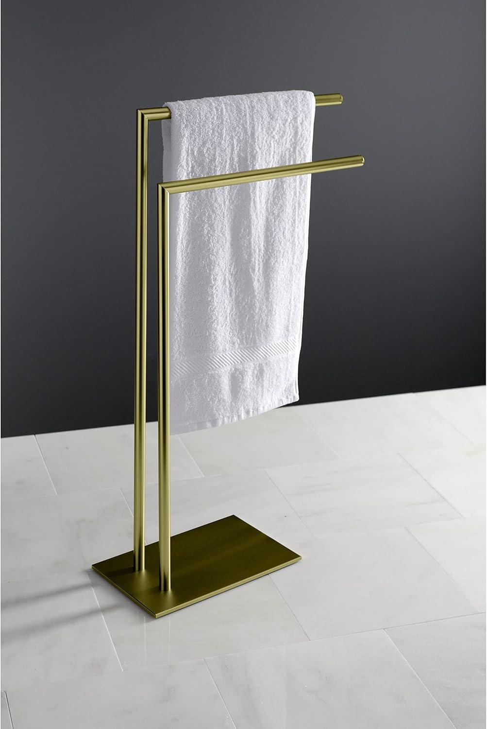 Kingston Brass Edenscape Freestanding Dual Towel Rack