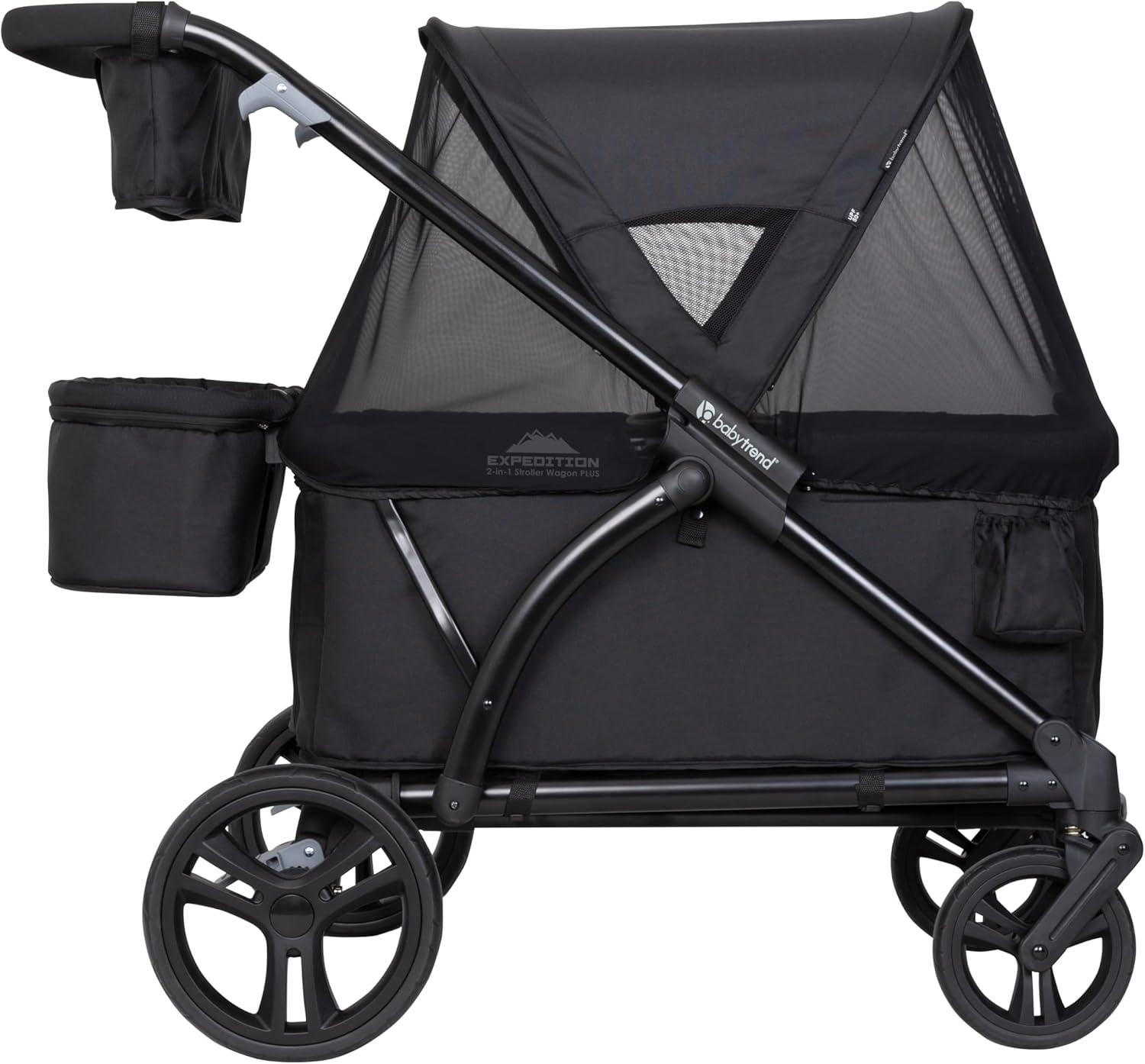 Baby Trend Baby Trend Foldable 4 Wheel Multi-Child Stroller with Storage