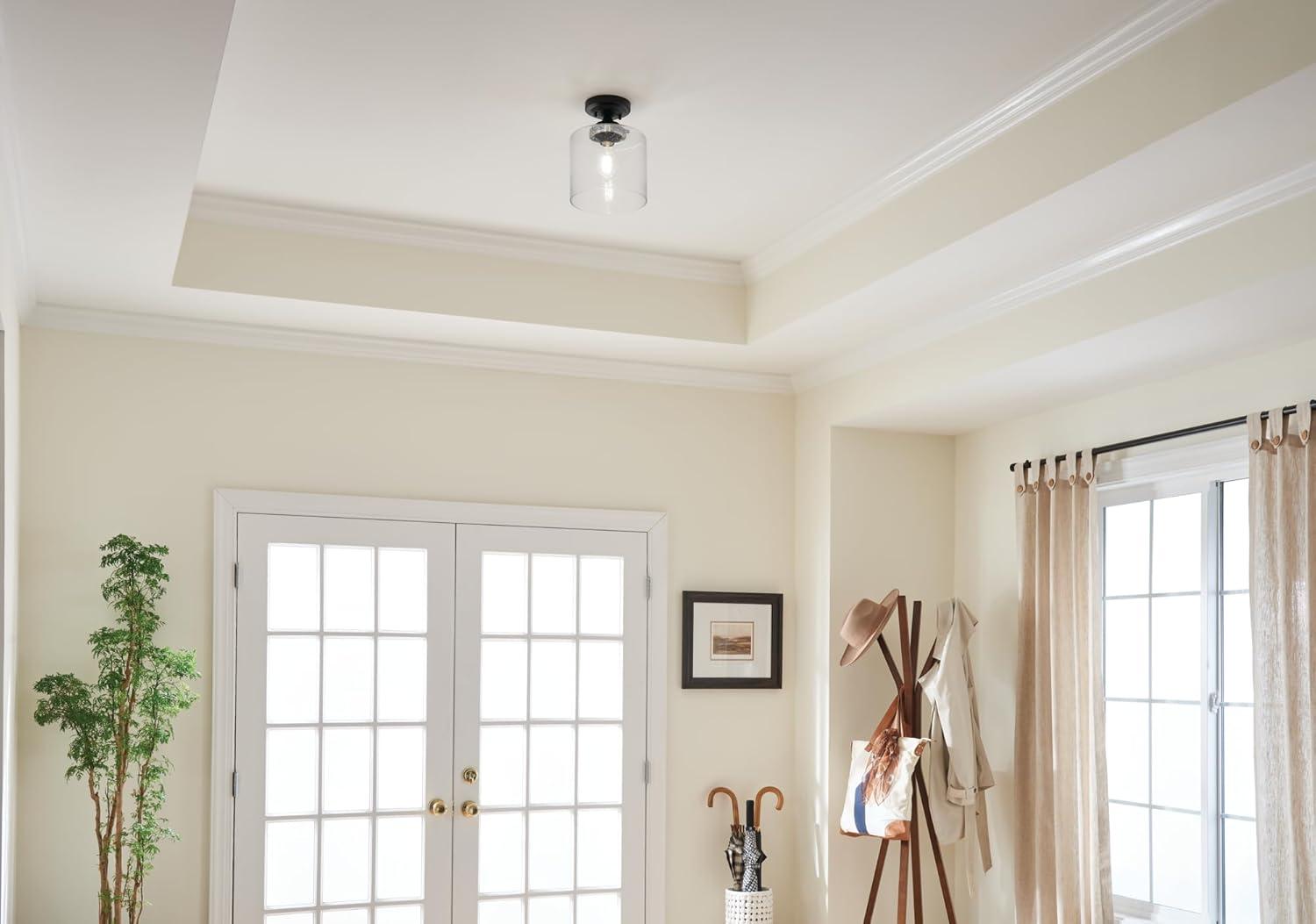 Winslow Glass Semi Flush Mount