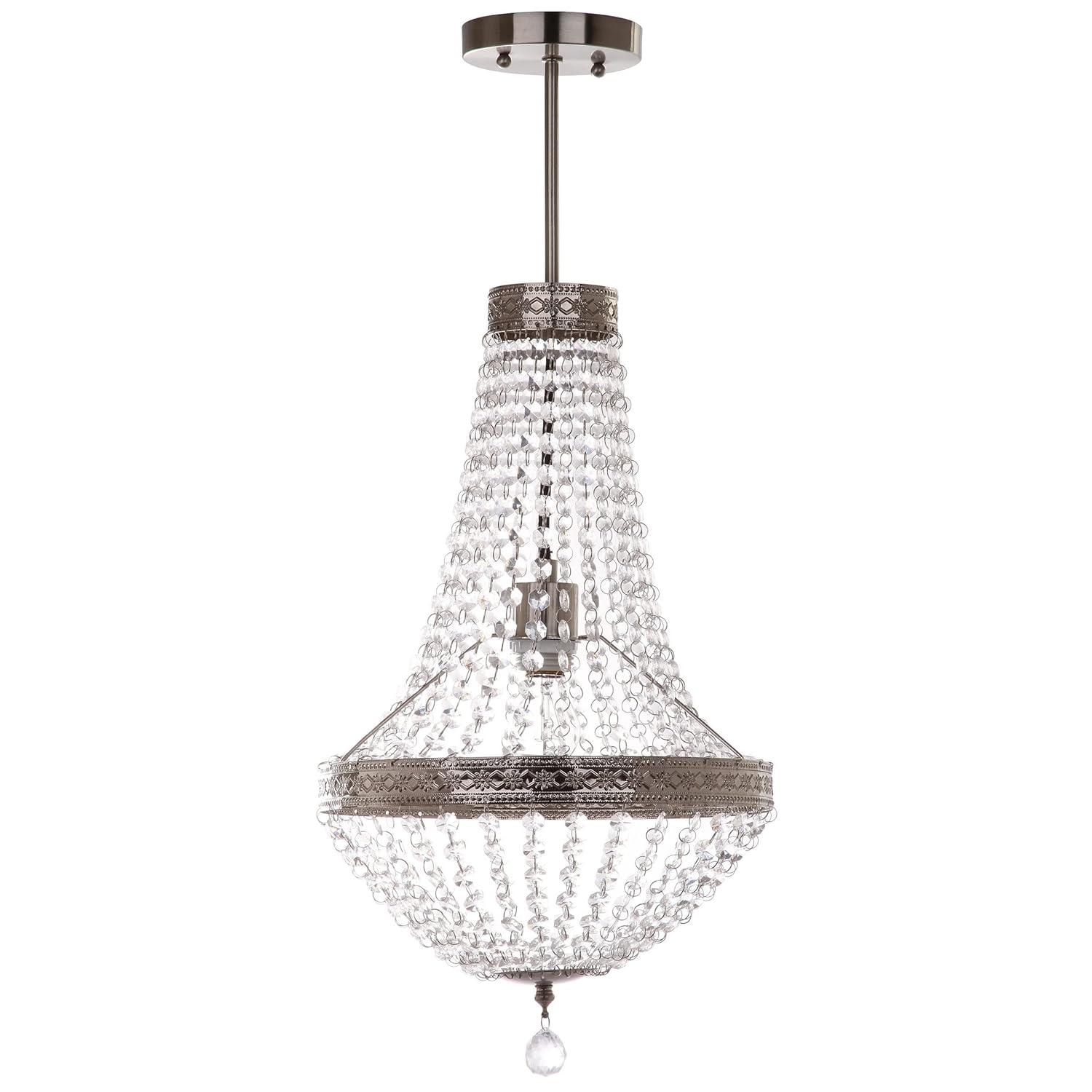 Shirley Grand Pendant Lamp - LIT4488 - Clear - Safavieh