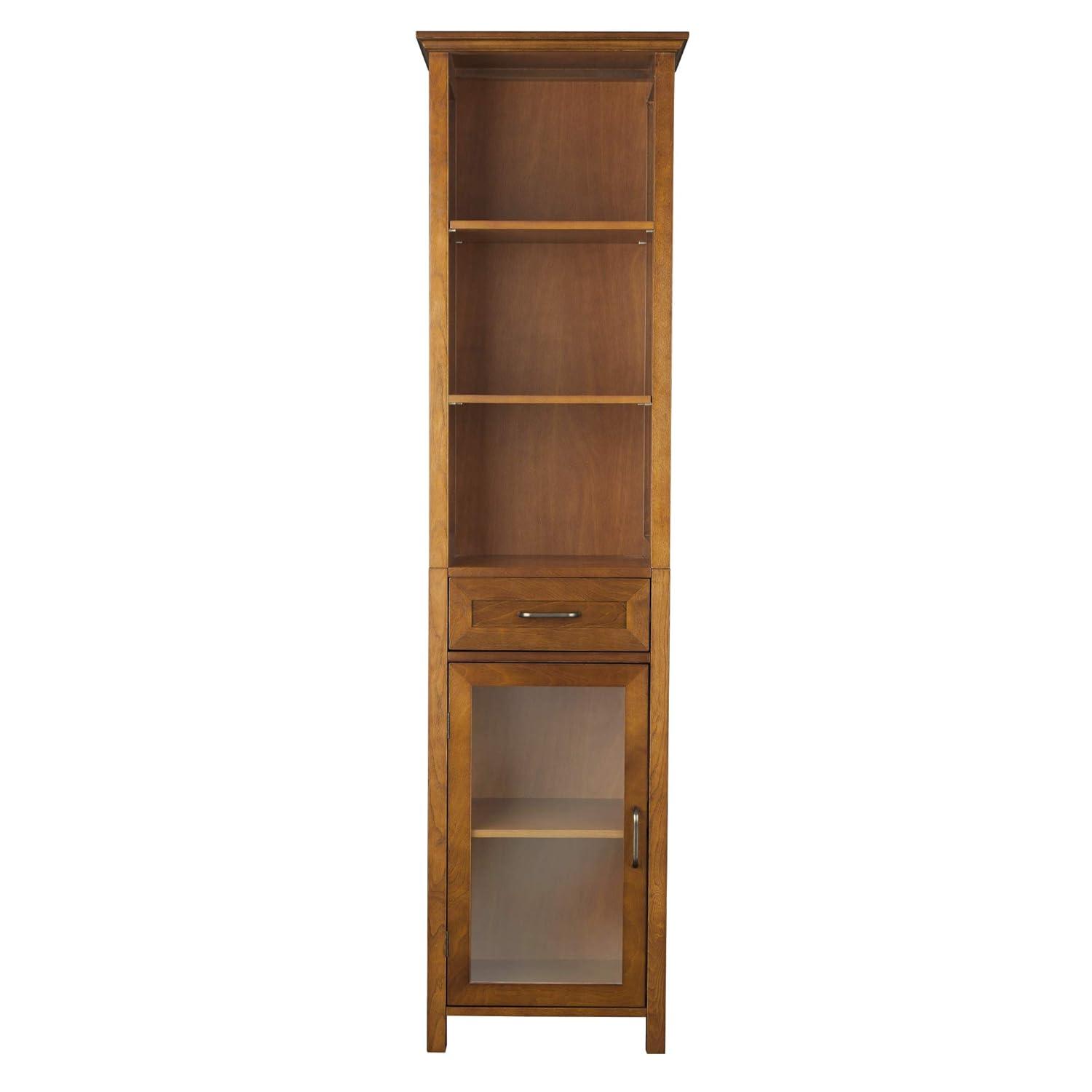 Teamson Home Mueble de Lino Muy Independiente con Almacenamiento Mixto