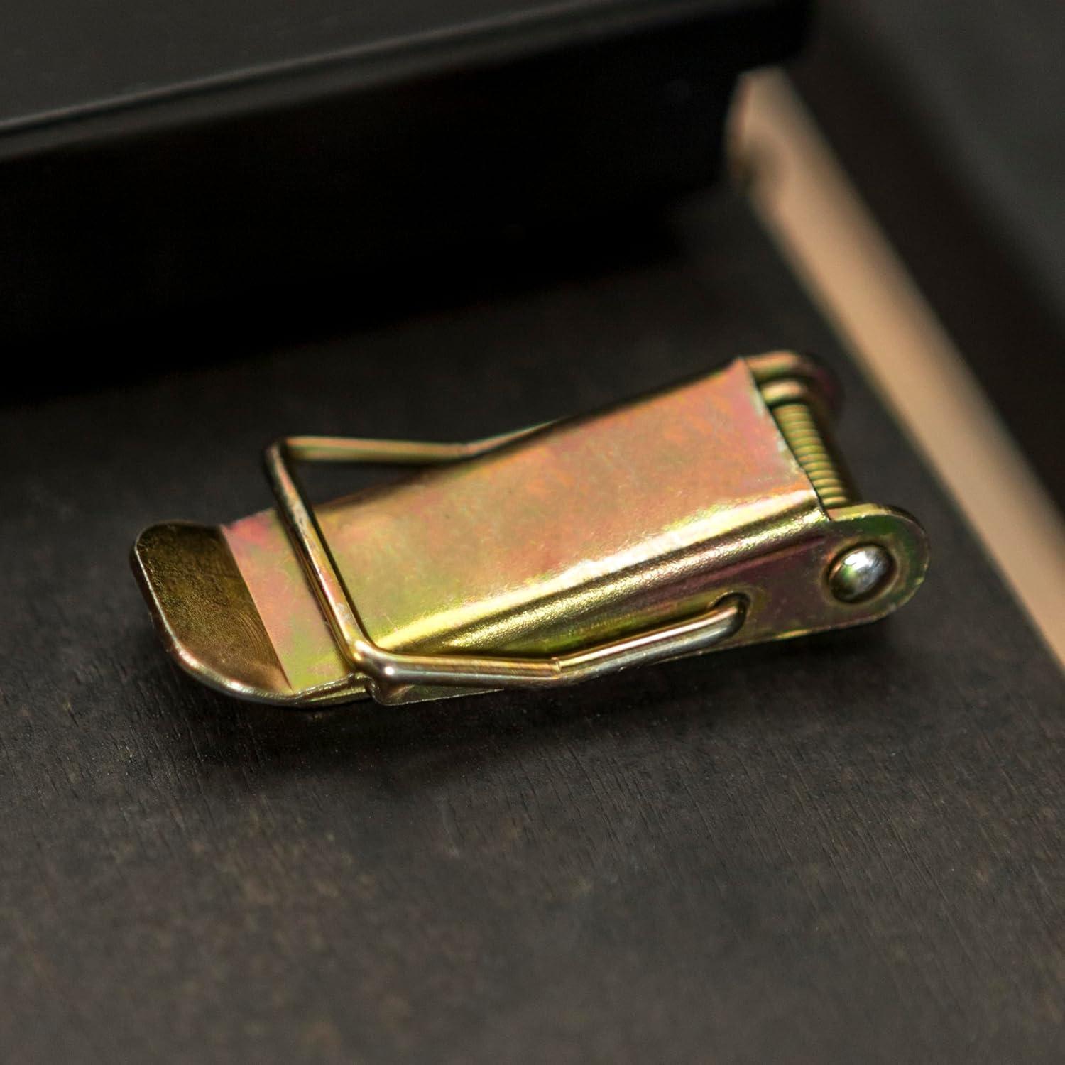 Walker Edison Modern Farmhouse Expandable Dining Table - Antique Black