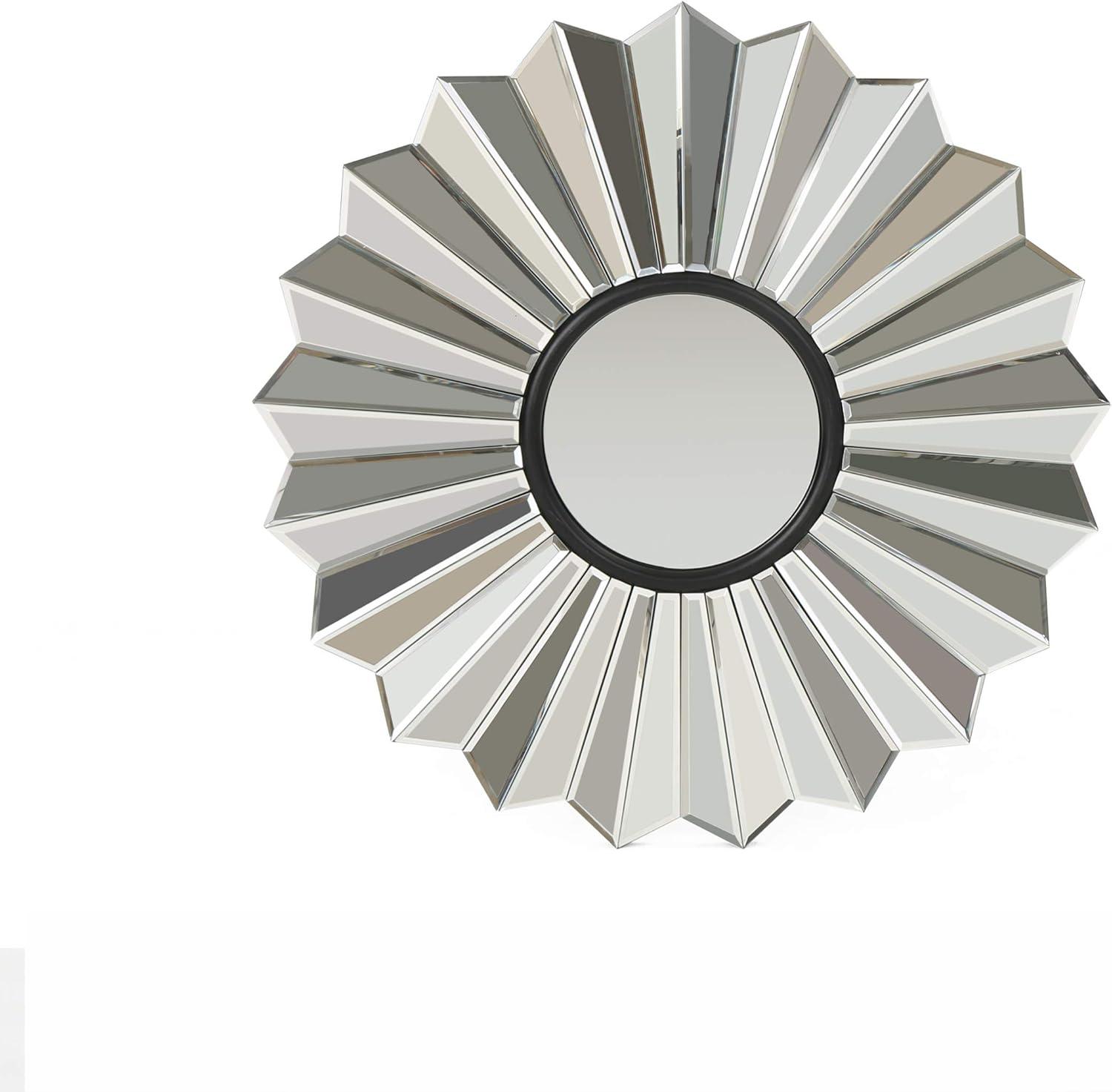 5-Star Flower Accent Mirror, Wall Mirror for Living Room Bedroom