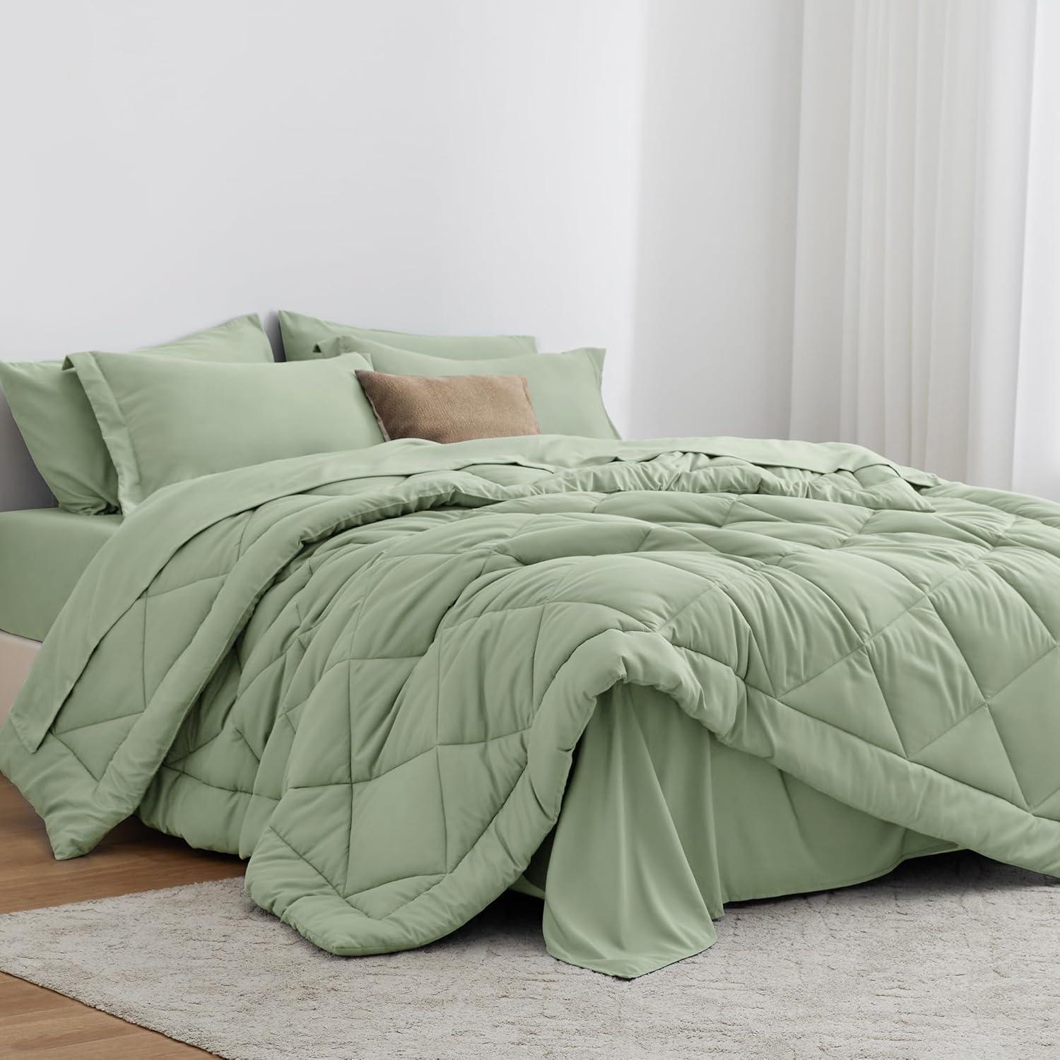 Chezmoi Collection Logan Solid Comforter Set