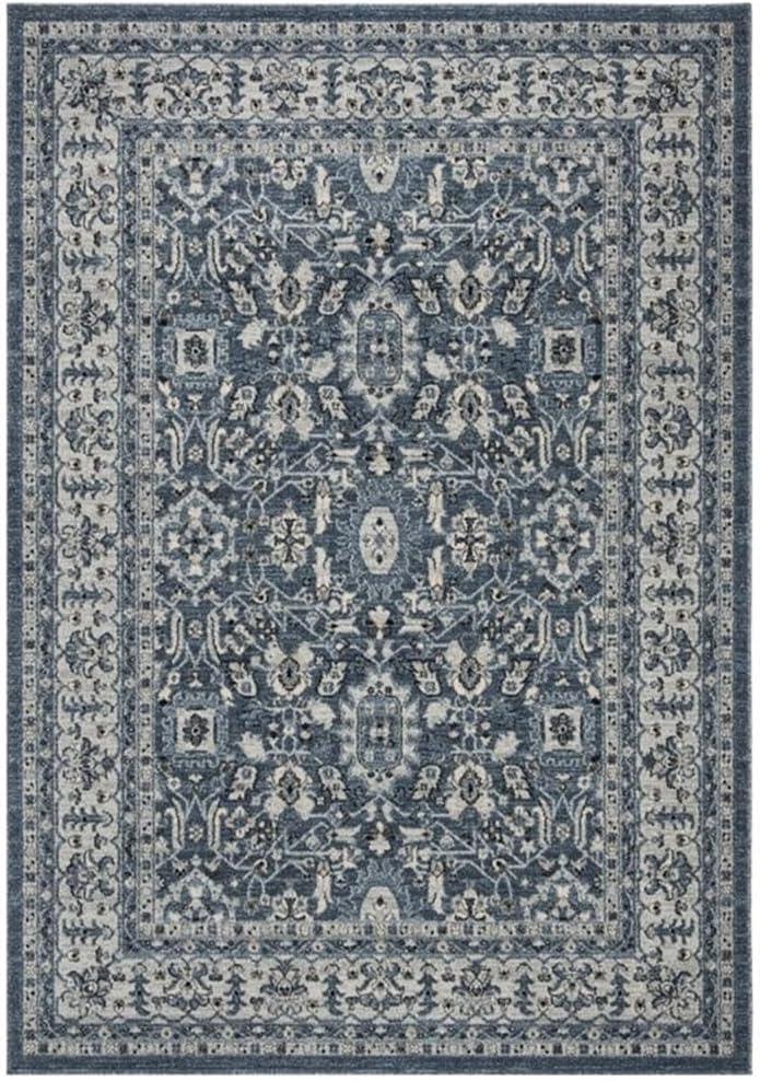 Charleston CHL412 Loomed Indoor Area Rug - Navy/Creme - 5'3"x7'6" - Safavieh