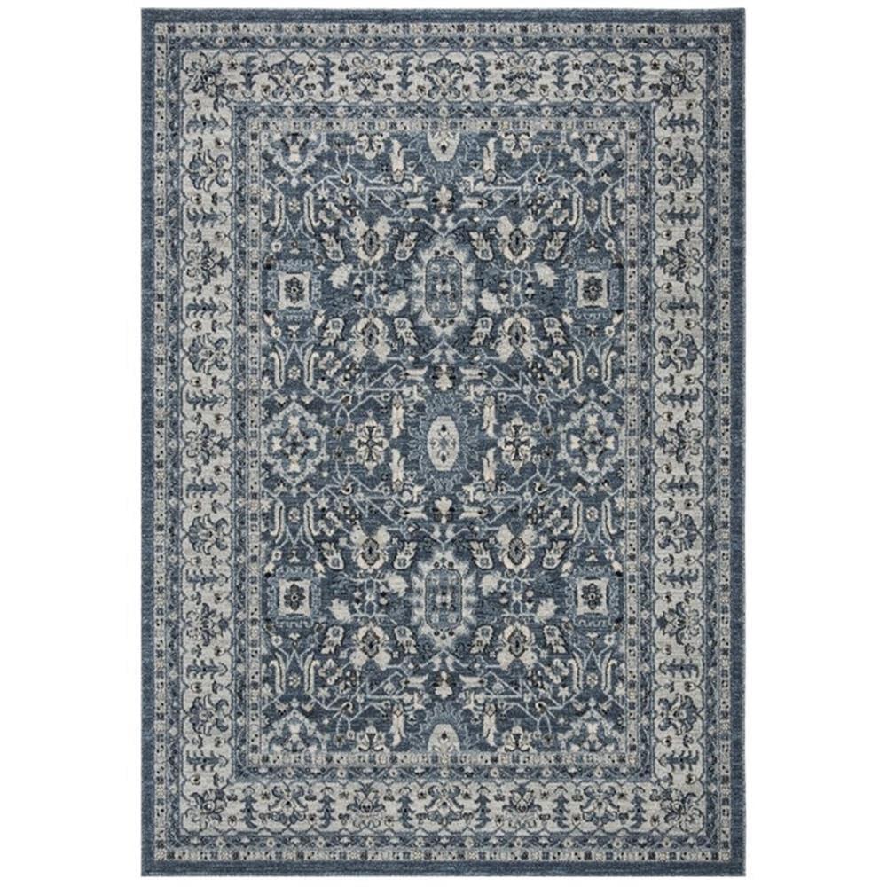 Charleston CHL412 Loomed Indoor Area Rug - Navy/Creme - 5'3"x7'6" - Safavieh