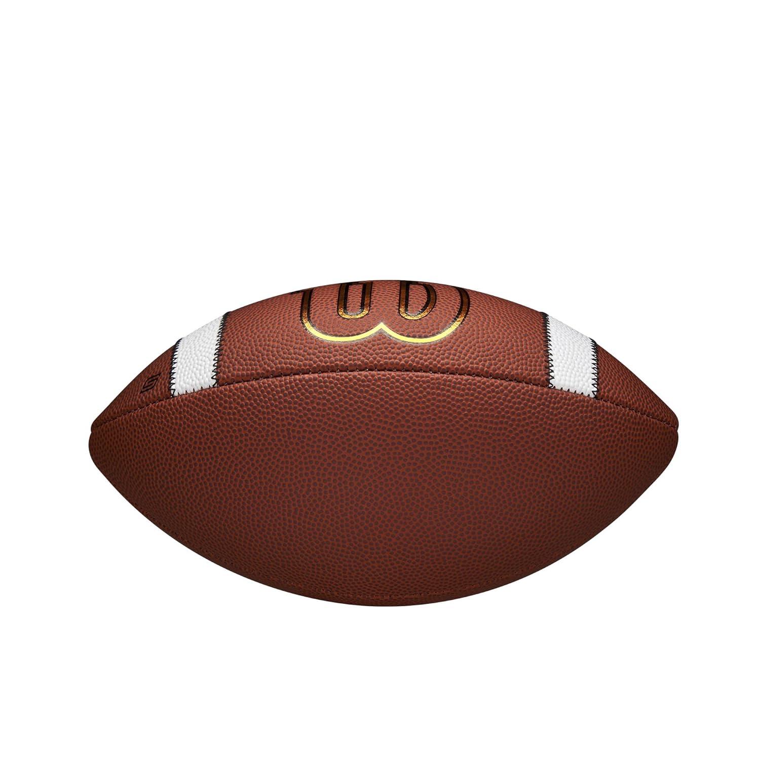 Wilson GST Speed Skin Official Football - Brown