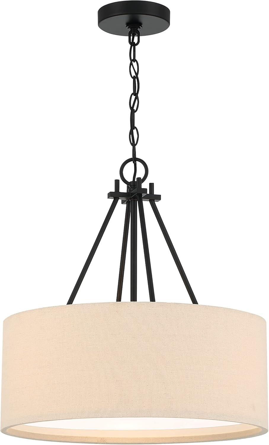 Craftmade Lighting Duke 3 - Light Pendant in  Flat Black