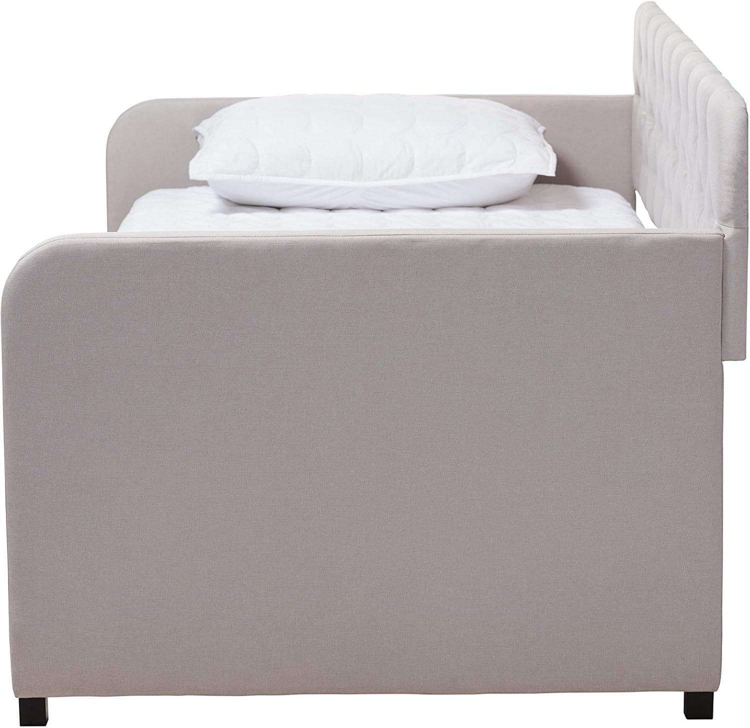 Baxton Studio Daybeds Twin Beige