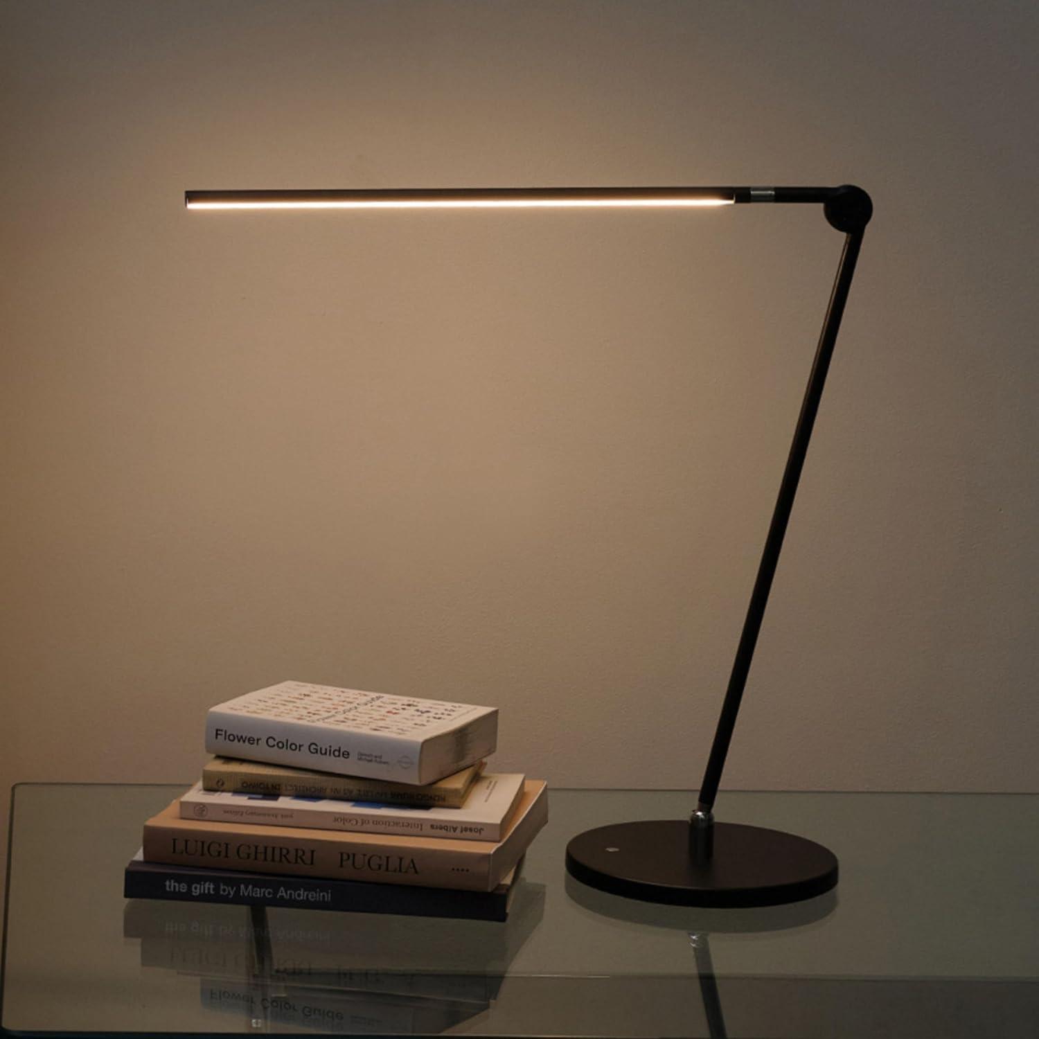 Brightech Libra 39 in. Dimmable LED Industrial Desk Lamp with USB-C Port and Adjustable Lamp Head & Reviews | Wayfair