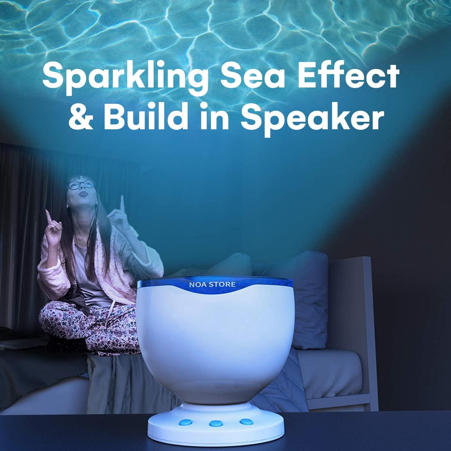 Calming Autism Sensory LED Projector - Relax Blue Night Music - Toy