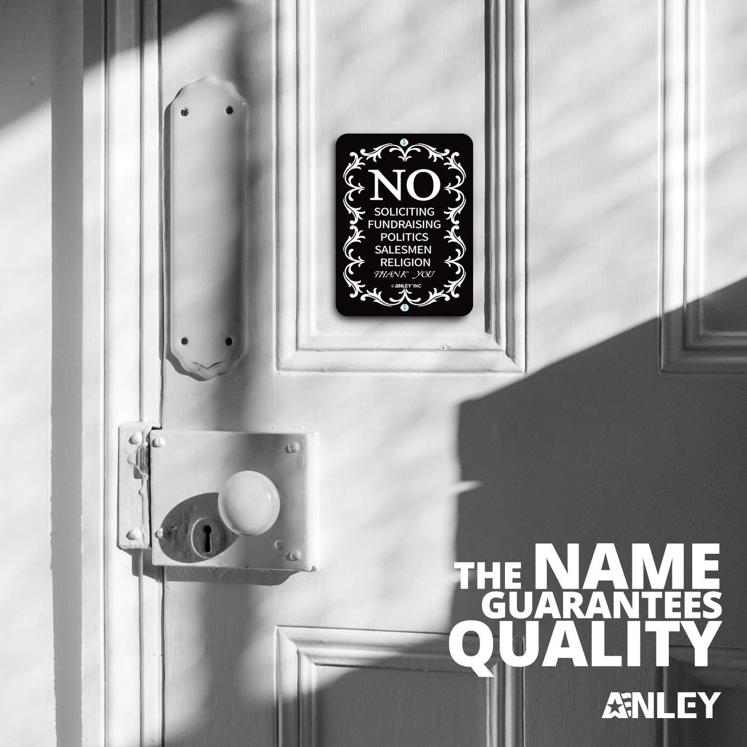 Inbox Zero No Soliciting for Home and Business, do Not Ring the Bell Sign