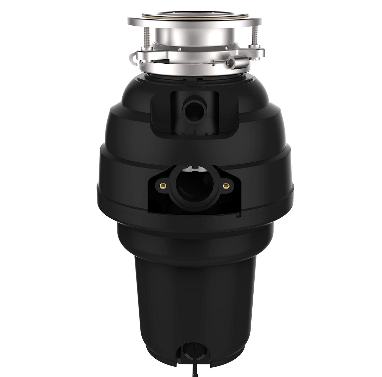 Waste Maid 1-1/4 HP Premium Garbage Disposal, Continuous Feed Disposer, Includes Attached Power Cord 10-US-WM-658-3B