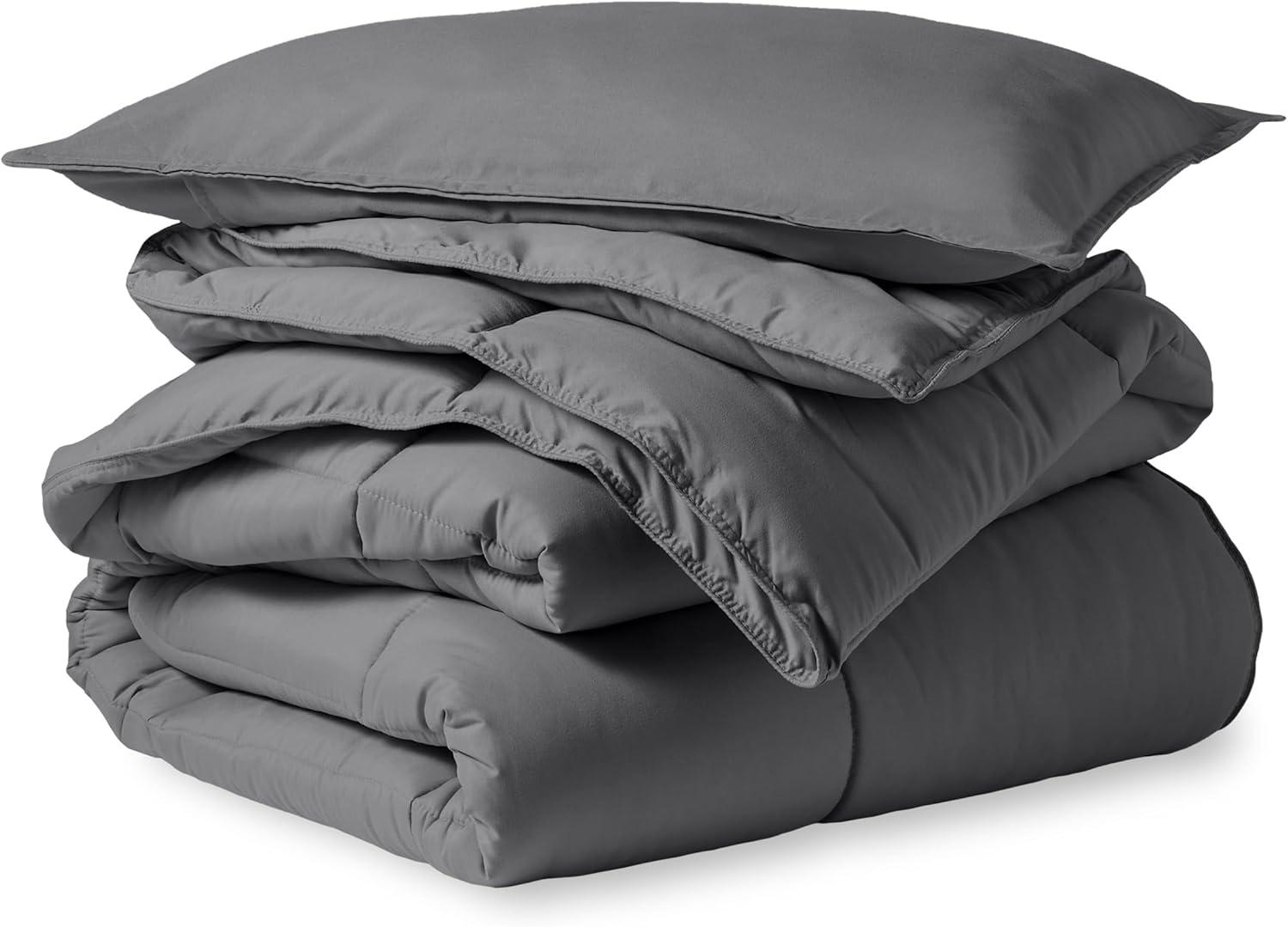 Bare Home Goose Down Alternative Comforter Set