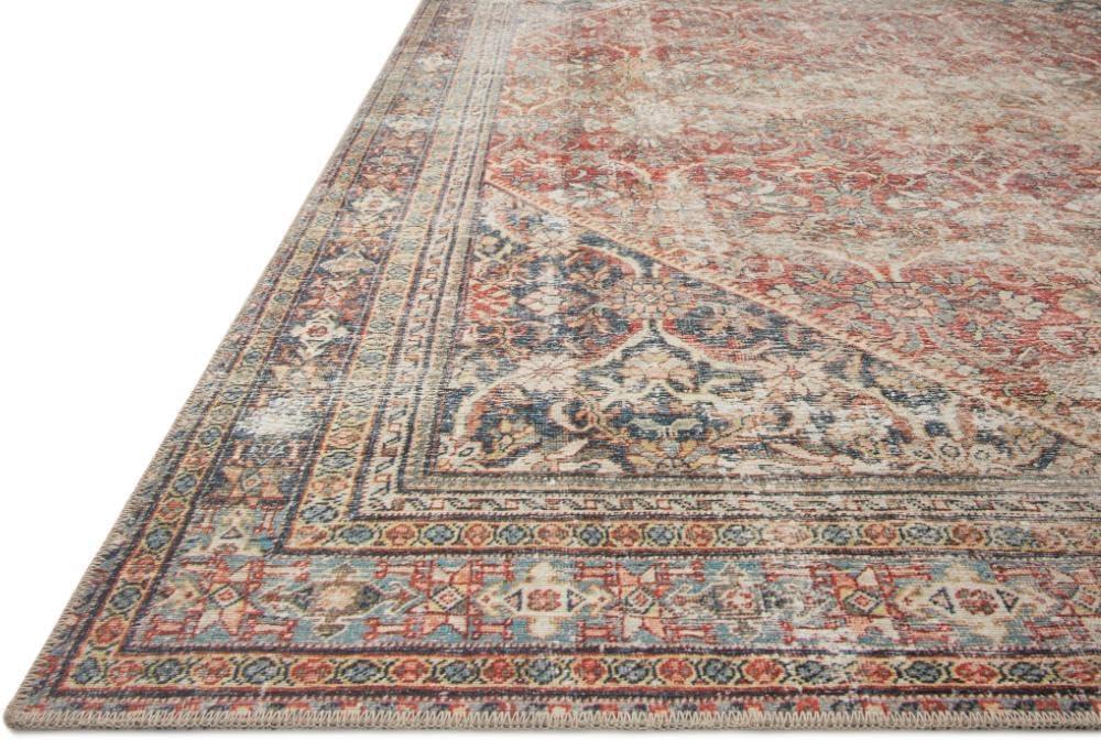 Amber Lewis x Loloi Georgie Red / Navy Area Rug
