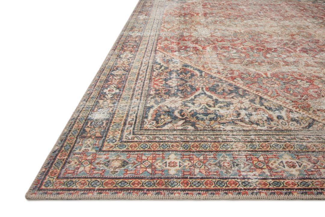 Amber Lewis x Loloi Amber Lewis x Loloi Georgie Red / Navy Area Rug