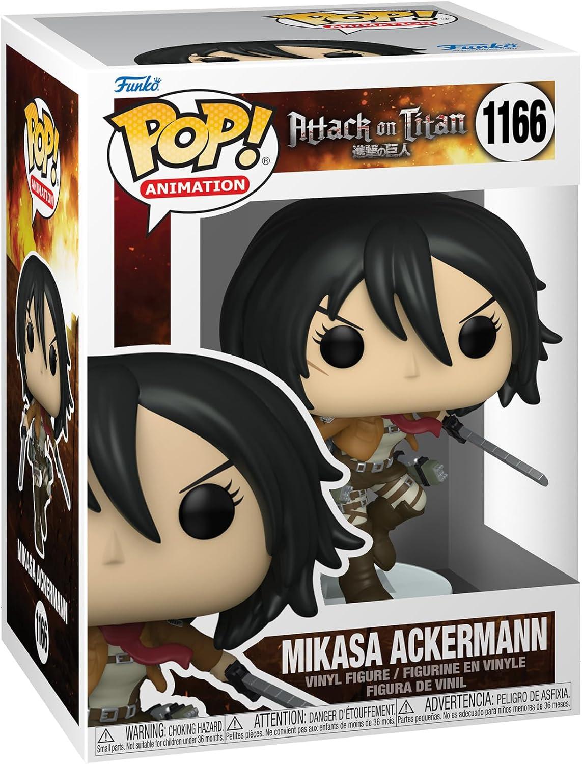 Mikasa Ackerman Vinyl Figure with Swords Drawn