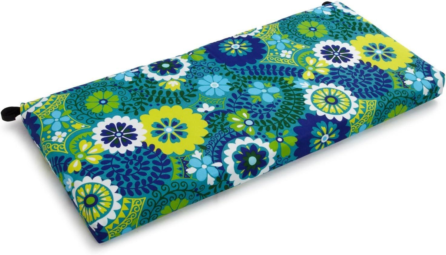 Blazing Needles 40-inch by 19-inch Outdoor Spun Polyester Loveseat Cushion