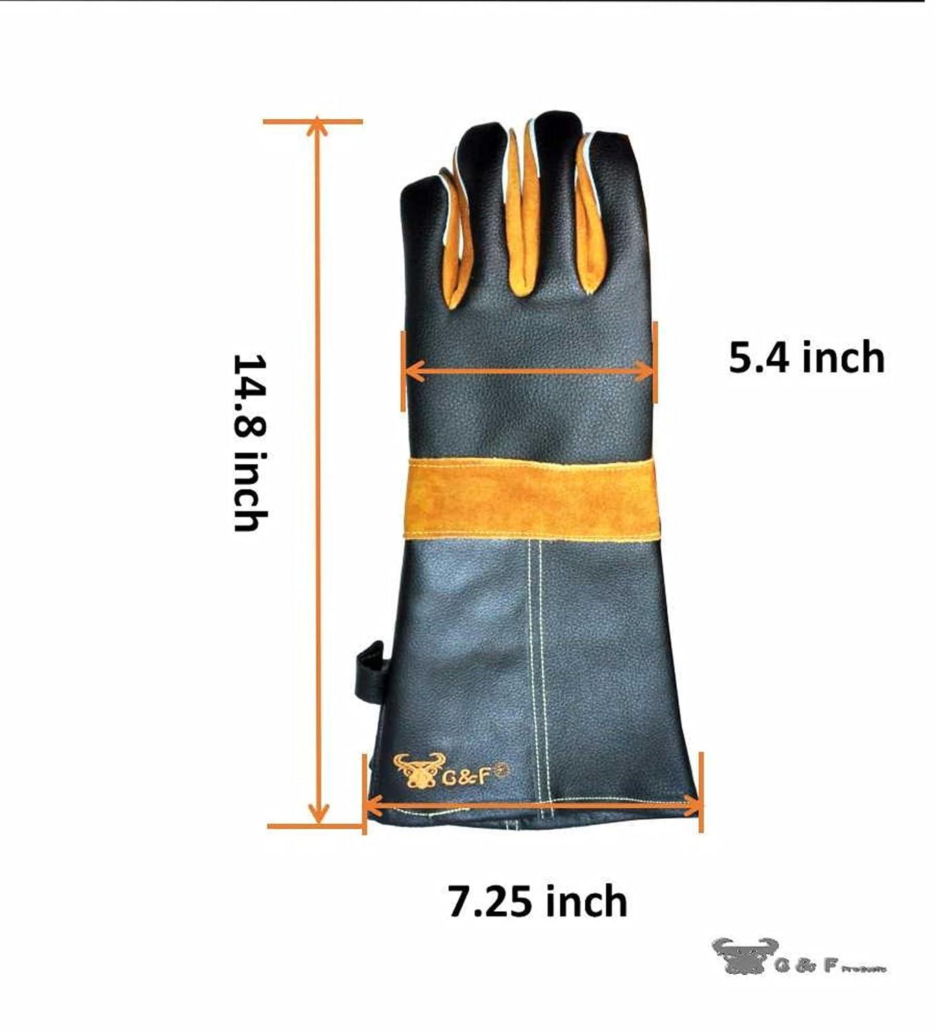 G & F Products G & F Products Leather Oven Glove Set