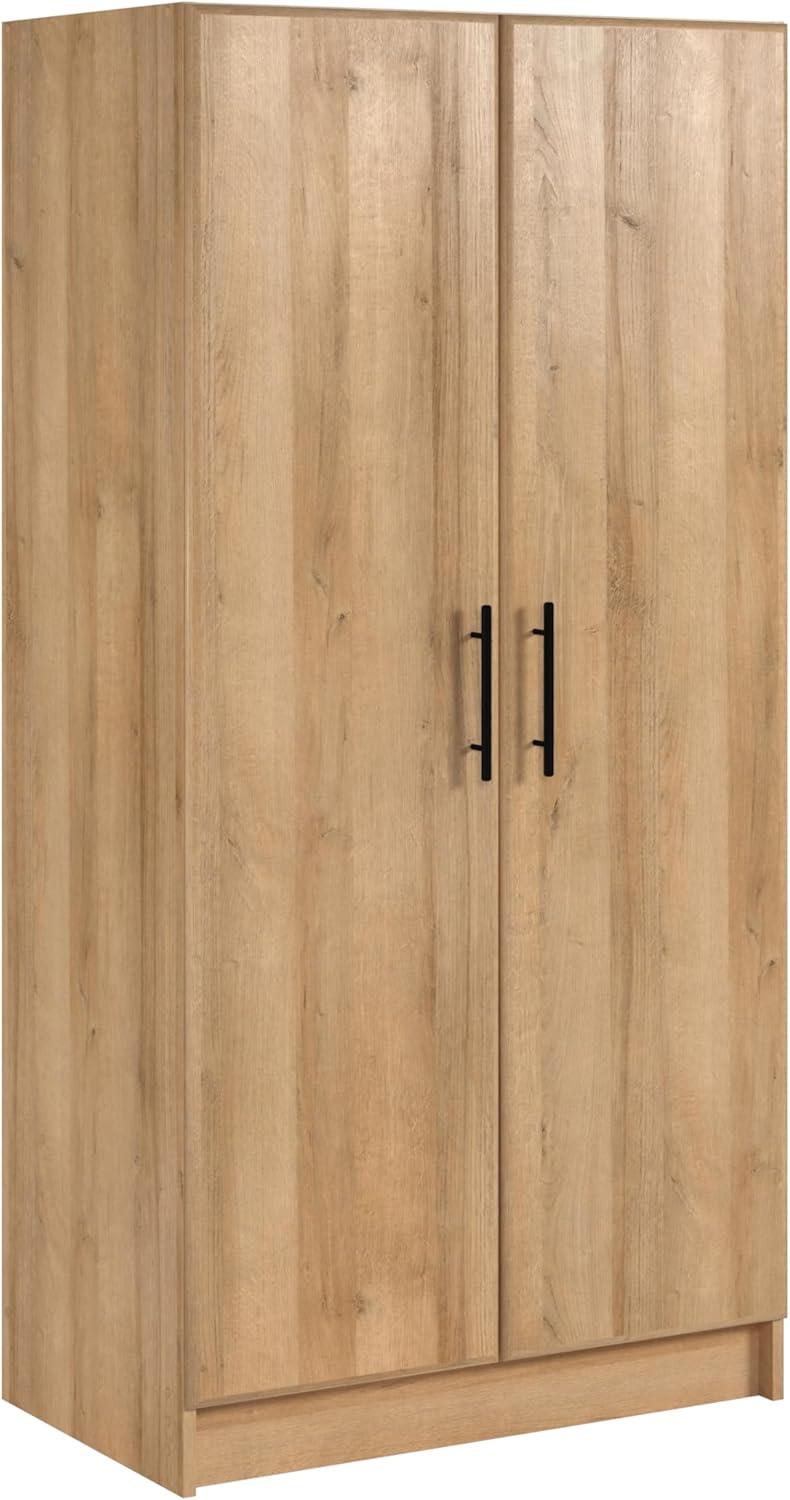 Prepac 32" Elite Storage Cabinet Oak