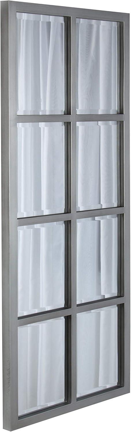 Uniek Stryker Windowpane Framed Wall Mirror