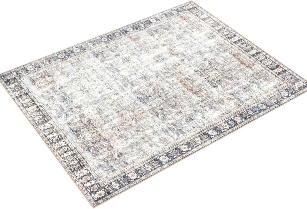 Loloi II Wynter WYN-07 Grey / Charcoal Oriental Area Rug 8'-6" x 11'-6"