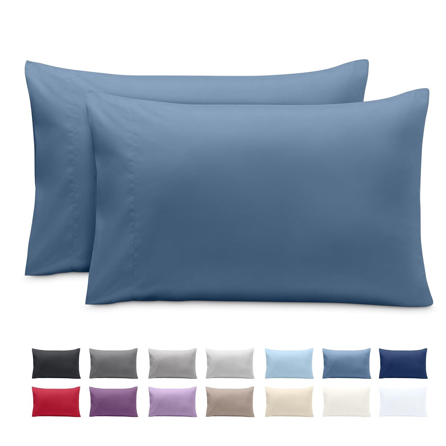 Bare Home Microfiber Pillowcase Set Envelope Closure