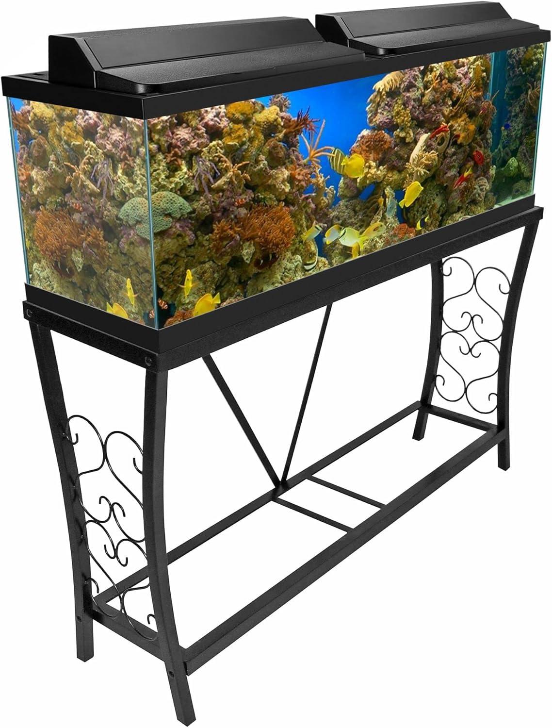 Aquatic Fundamentals 55 Gallon Metal Aquarium Stand