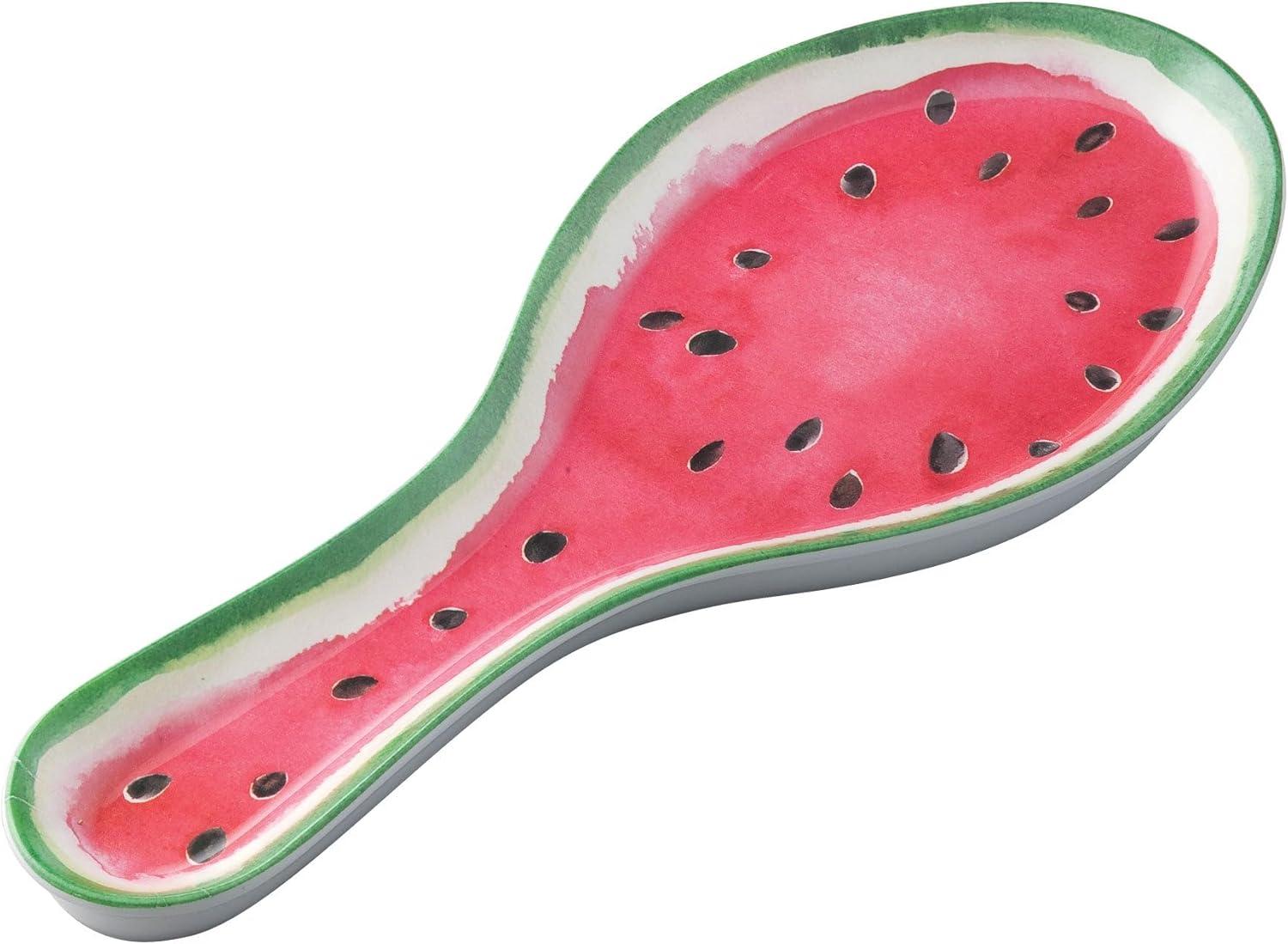 Gourmet Art Melamine Spoon Rest/Spoon Holder (Watermelon)