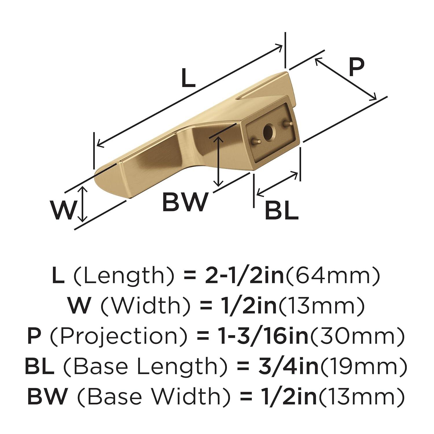 Riva 2 1/2" Length Bar Knob