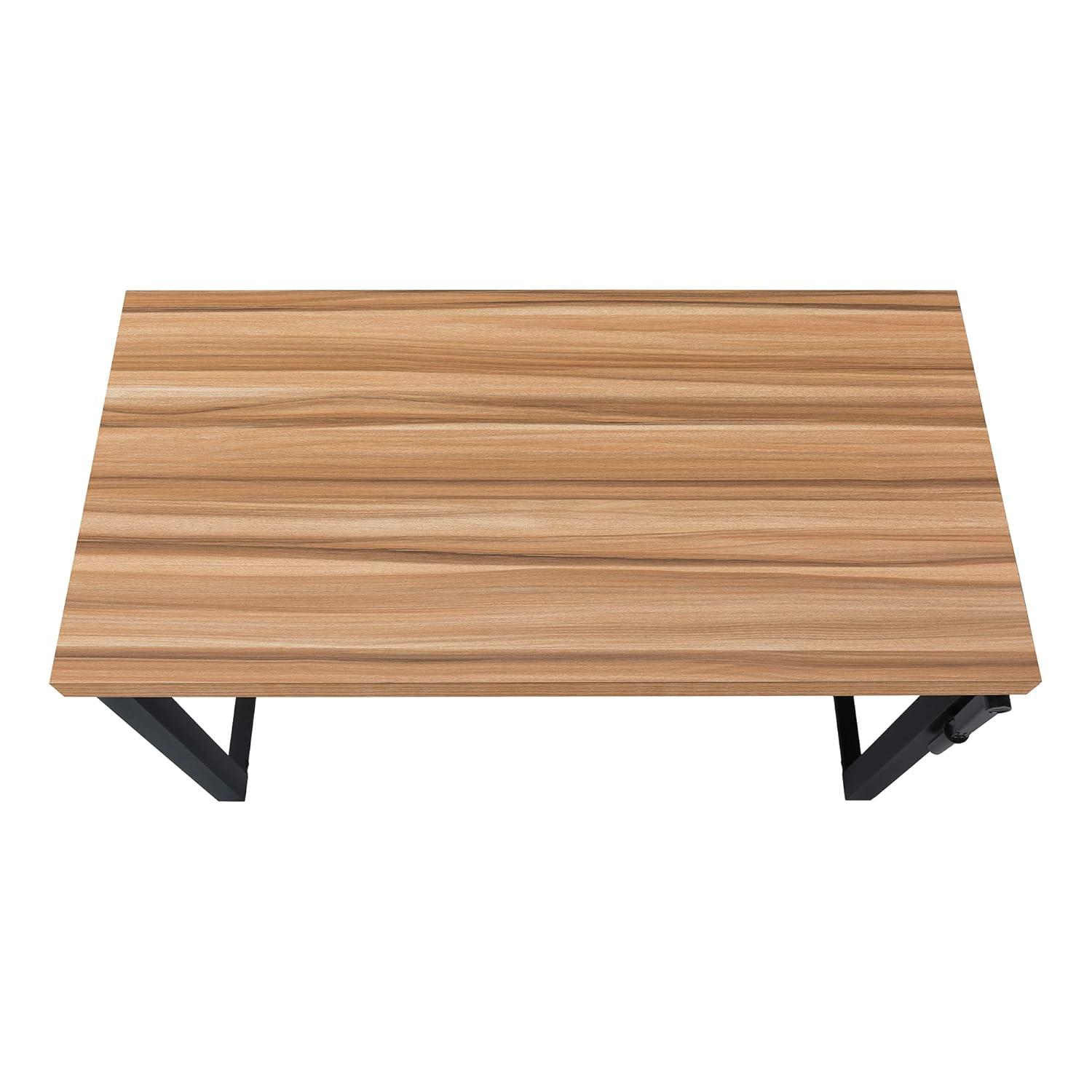 Monarch Specialties Computer Desk, Standing, Adjustable, 48"L, Work, Laptop, Brown Laminate