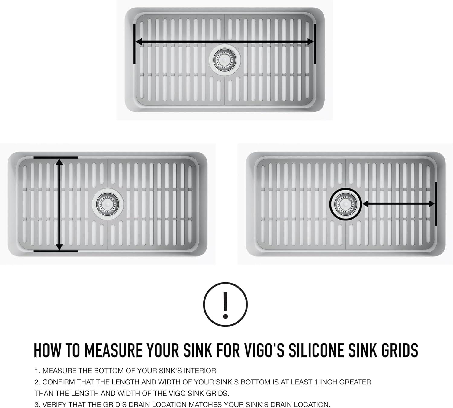 Silicone 20.75 in. x 14.875 in. Silicone Bottom Grid for 24 in. Single Bowl Kitchen Sink