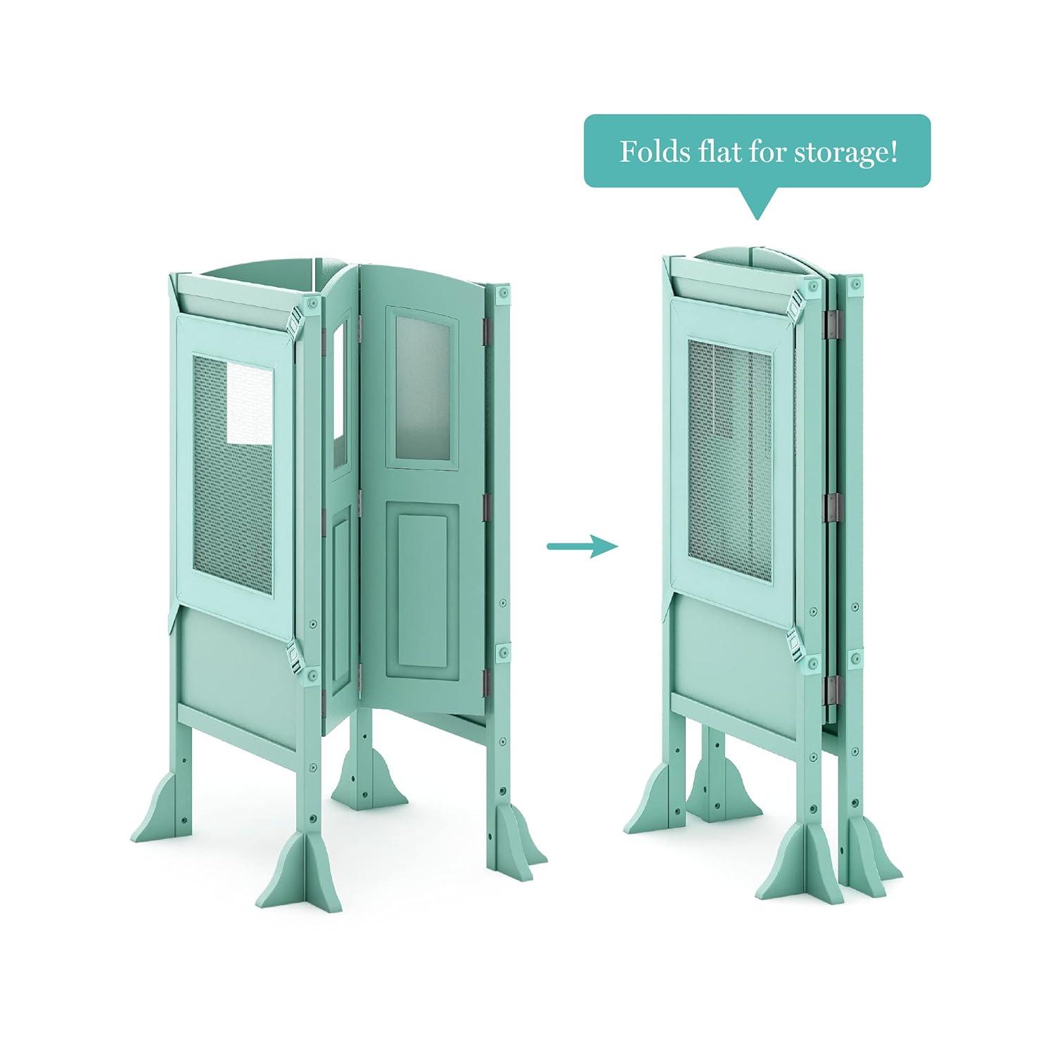 Martha Stewart Martha Stewart Living & Learning Kids' Kitchen Helper Foldable Step Stool