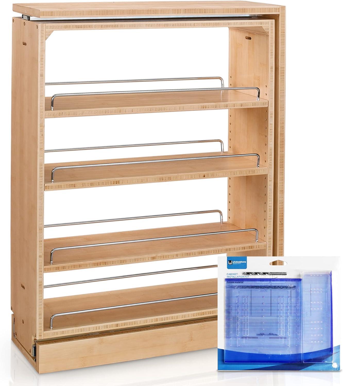 Rev-A-Shelf Rev-A-Shelf Pull Out Kitchen Cabinet Organizer Pantry Spice Rack