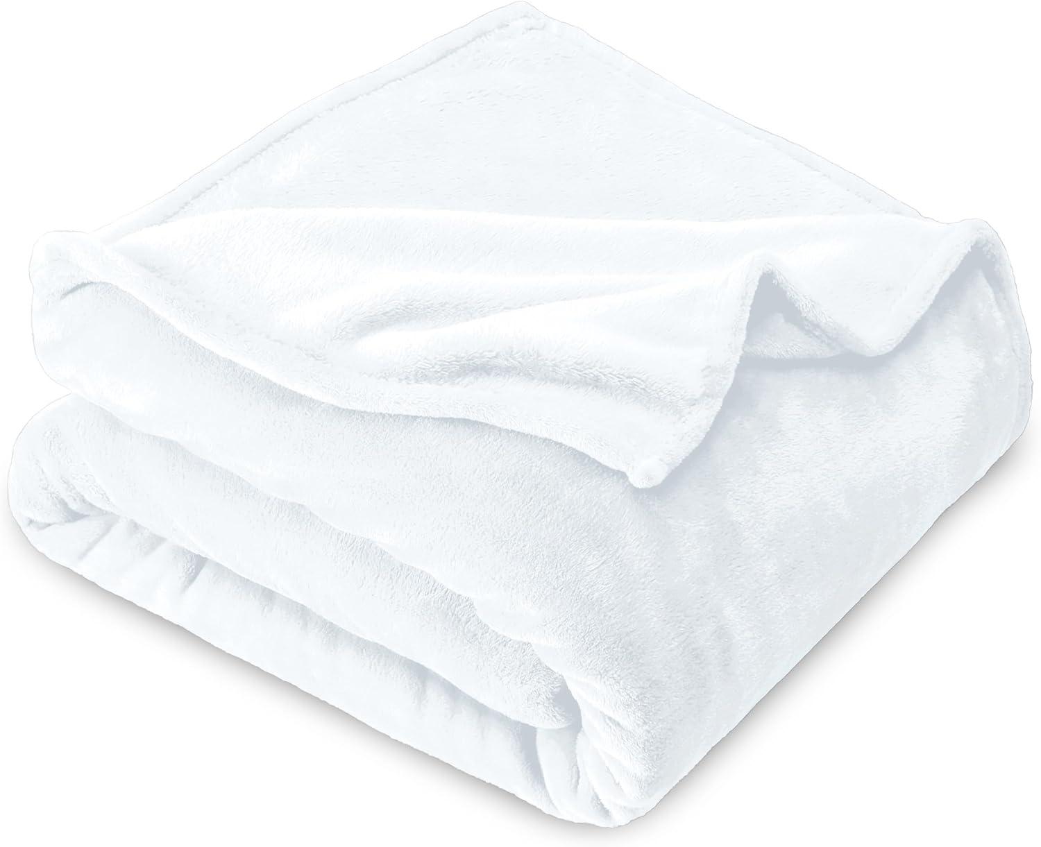 Microplush Fleece Bed Blanket by Bare Home