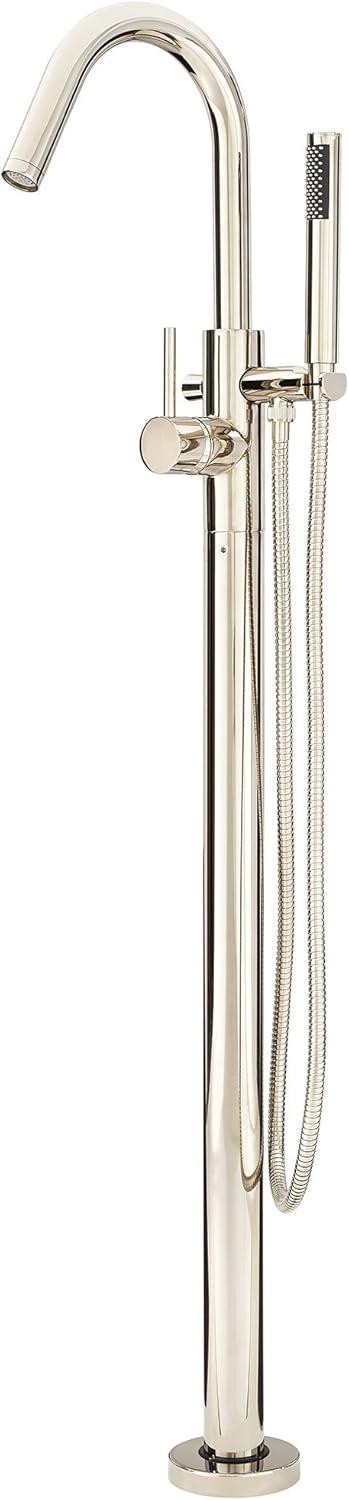Single Handle Floor Mounted Freestanding Tub Filler Trim