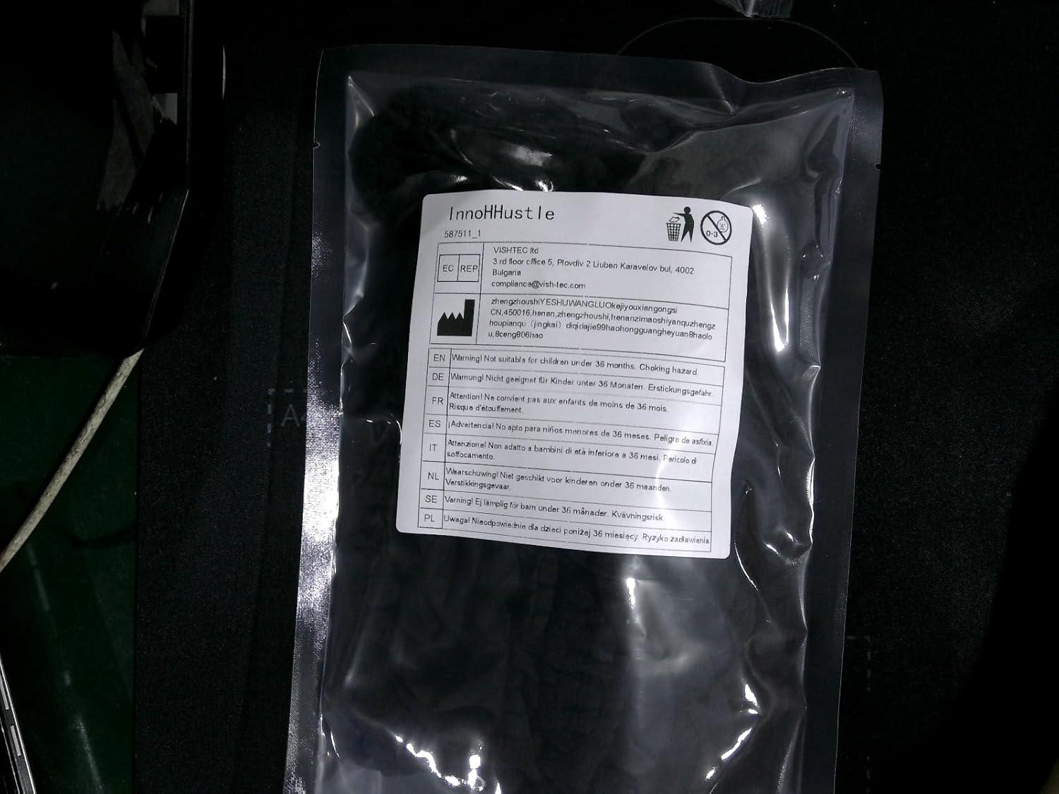 4 Pieces Office Chair Wheelchair Arm Covers, Removable Rotating Chair Stretch Armrest Cover, GIXUSIL Washable Polyester Armrest Pads Rest Slipcovers for Home Office Computer Chairs (Black)