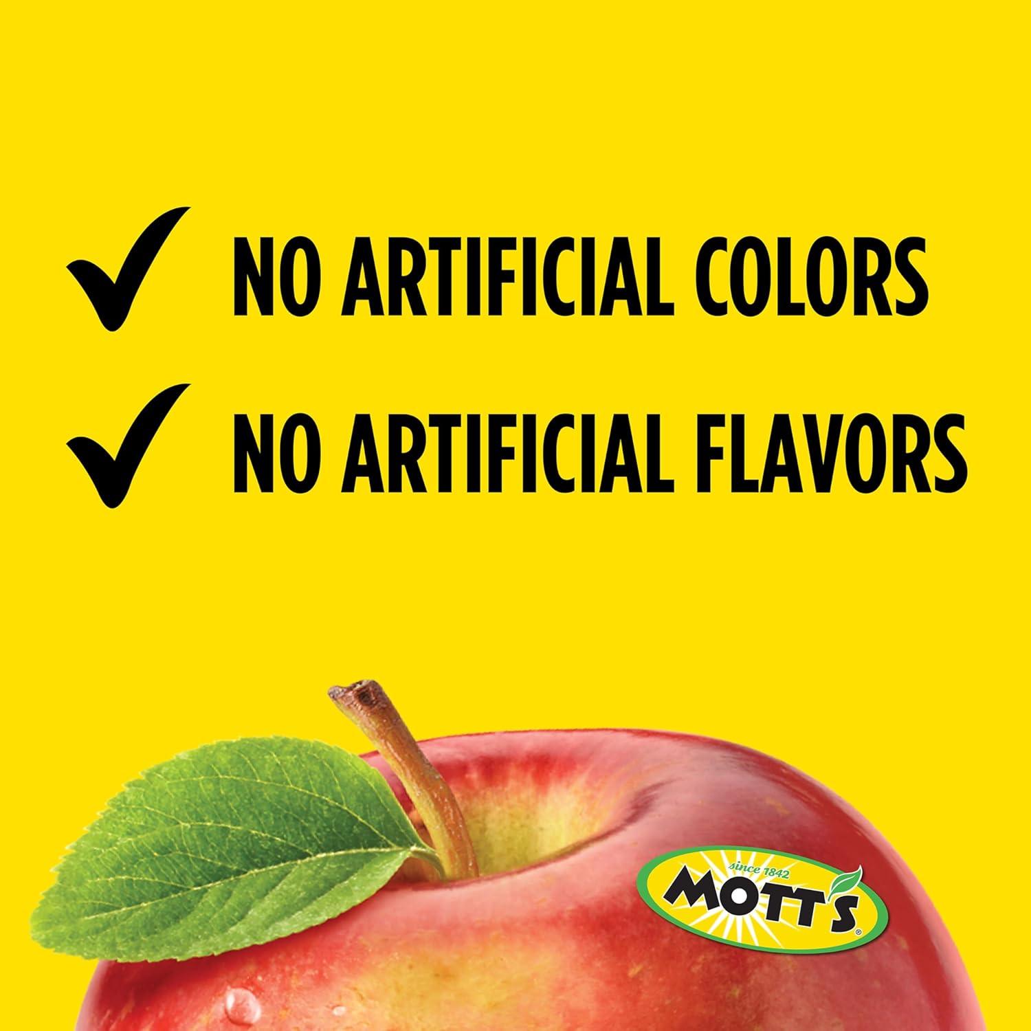 Mott's Apple Light Juice Drink, 64 Fl Oz Bottle (Pack Of 8), 42% Fruit Juice With 50% Fewer Calories Than 100% Apple Juice, Excellent Source Of Vitamin C