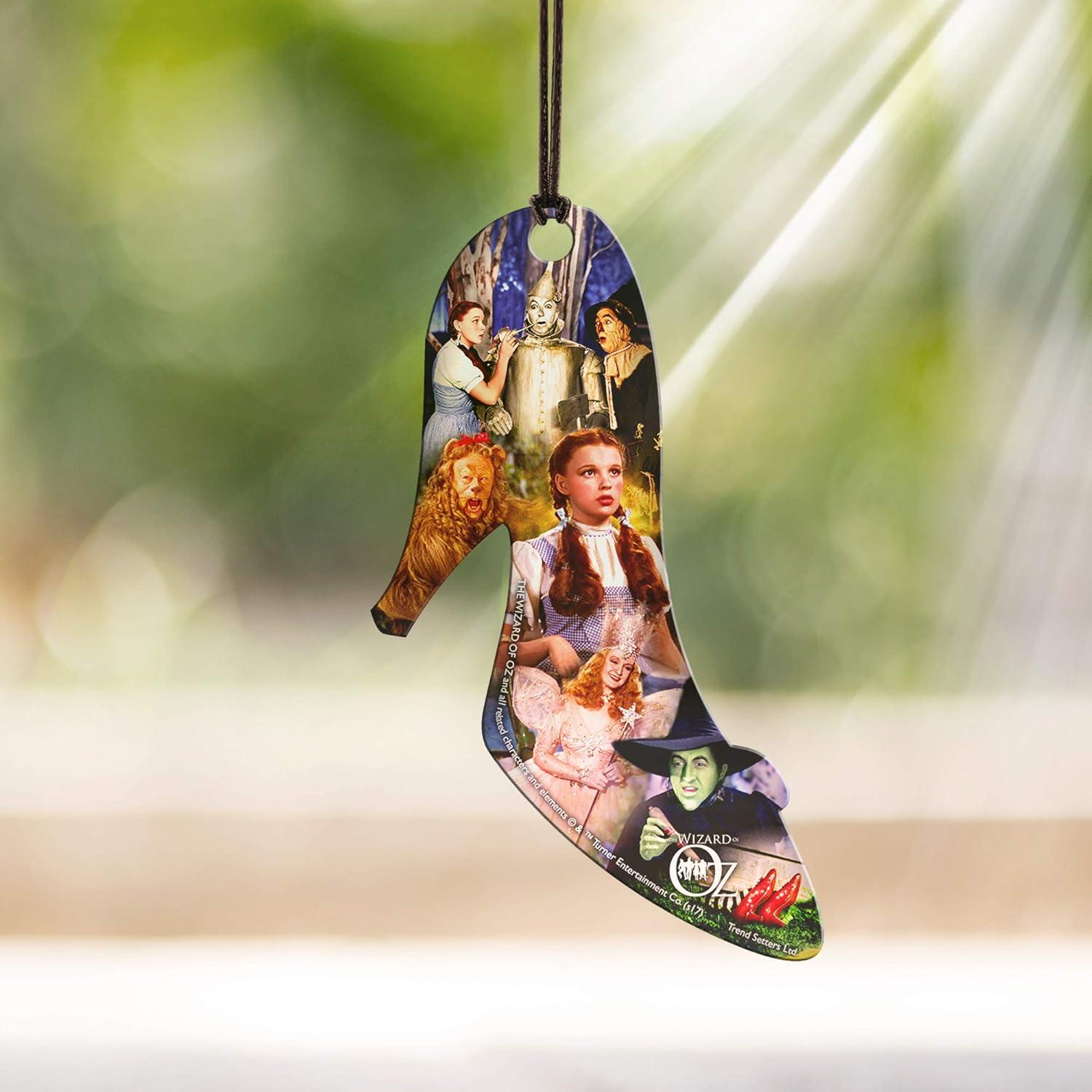 Trend Setters Wizard of Oz Ruby Slipper Hanging Acrylic Shaped Print