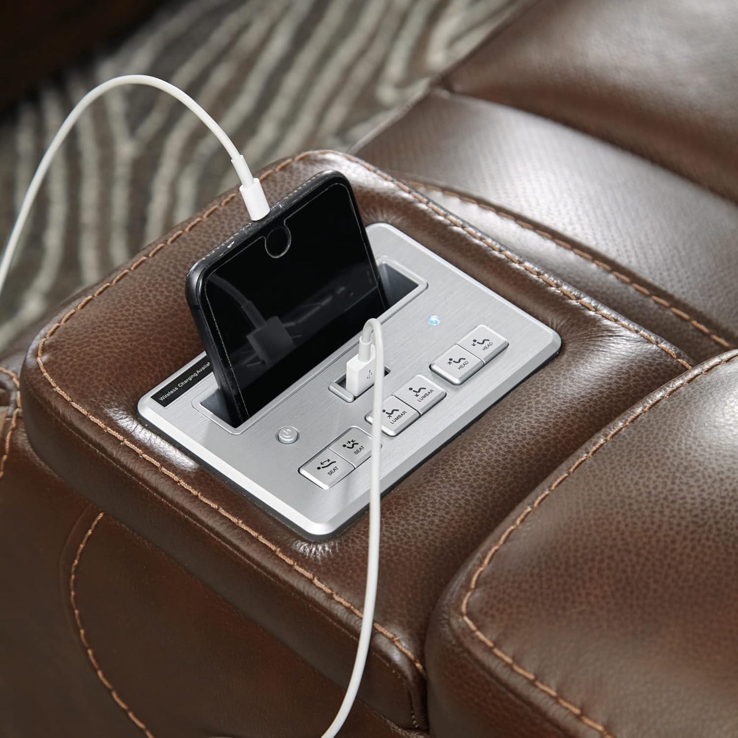 Alban Upholstered Power Recliner