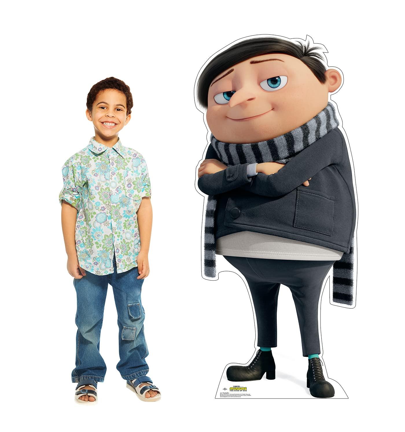 60 x 27 in. Young Gru Cardboard Cutout, Minions - Rise of Gru