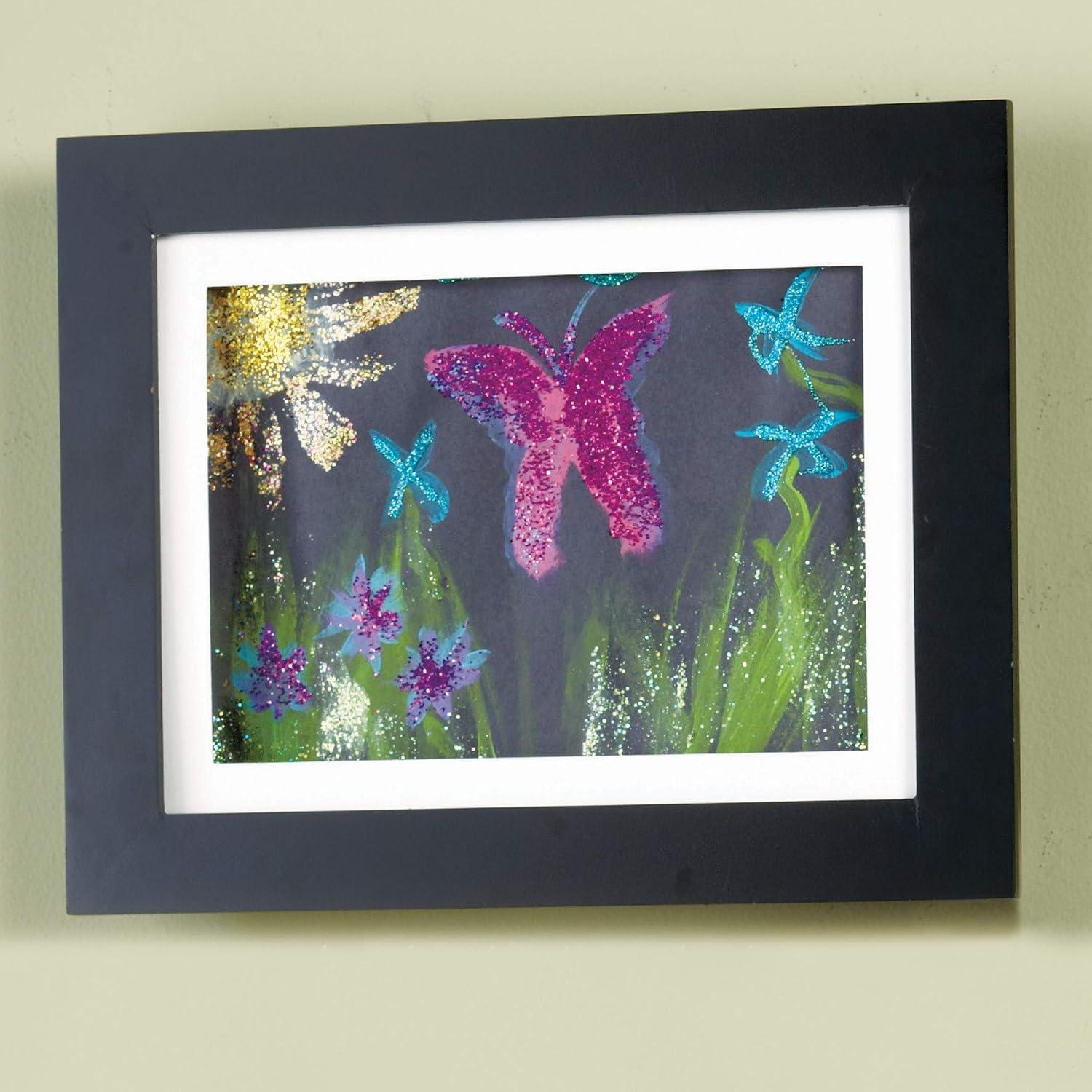 The Lakeside Collection Easy Change Artwork Frames - 9" x 12" Black