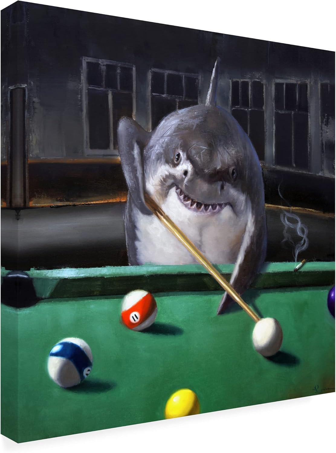 Trinx " Pool Shark " by Lucia Heffernan Painting Print