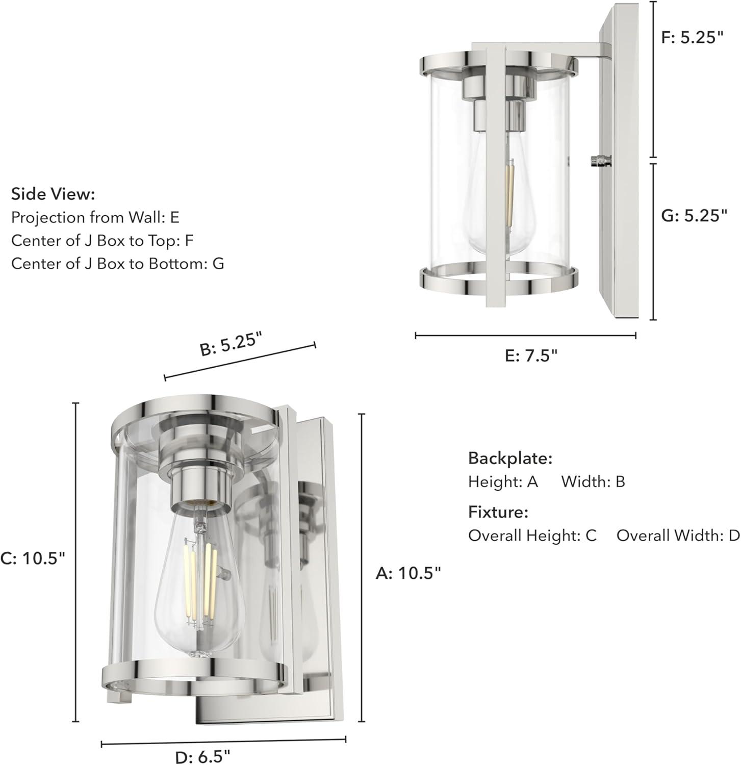 Astwood 1 - Light Dimmable Armed Sconce