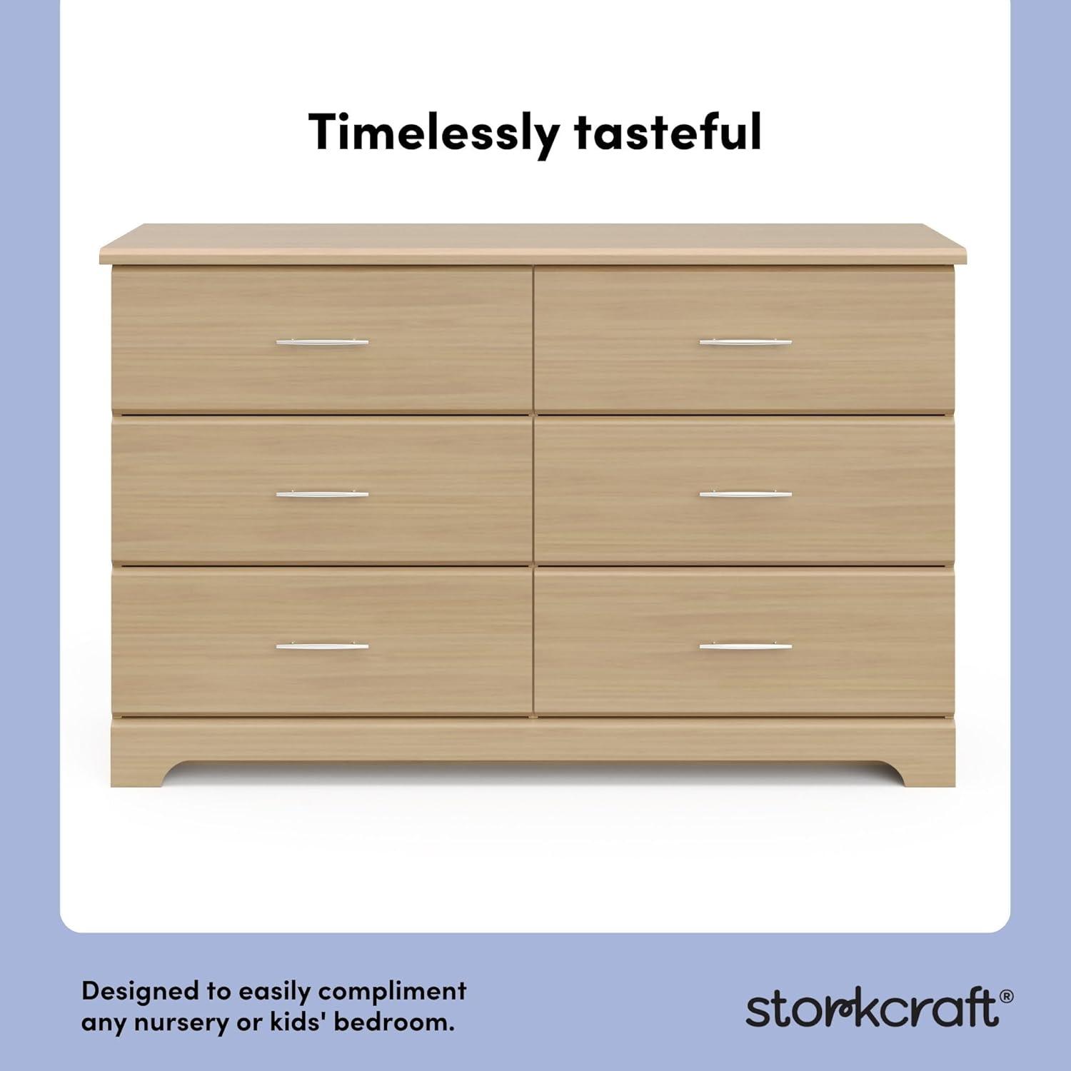 Brookside 6 Drawer Double Dresser