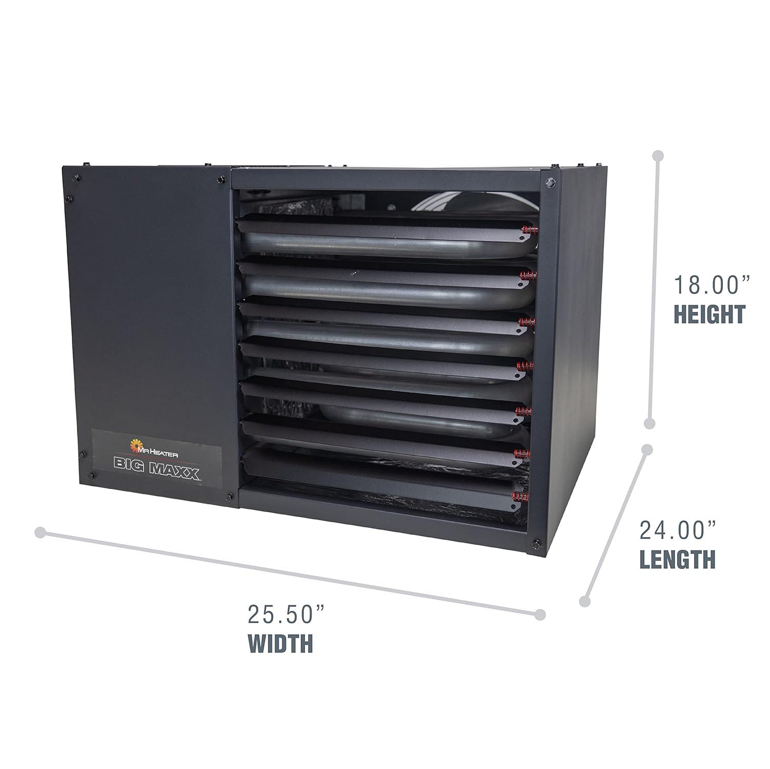 Mr. Heater F260590 Big Maxx Natural Gas Garage & Workshop Unit Heater - 125000 BTU